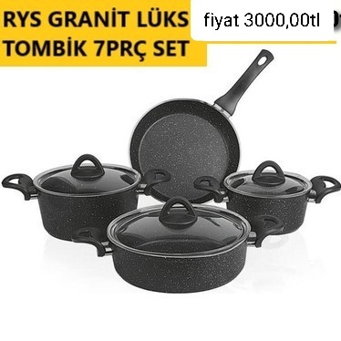 RYS GRANİT LÜKS TOMBİK 7PRÇ SET