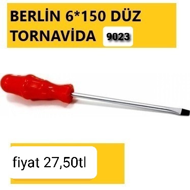 BERLİN 6*150 DÜZ TORNAVİDA 9023