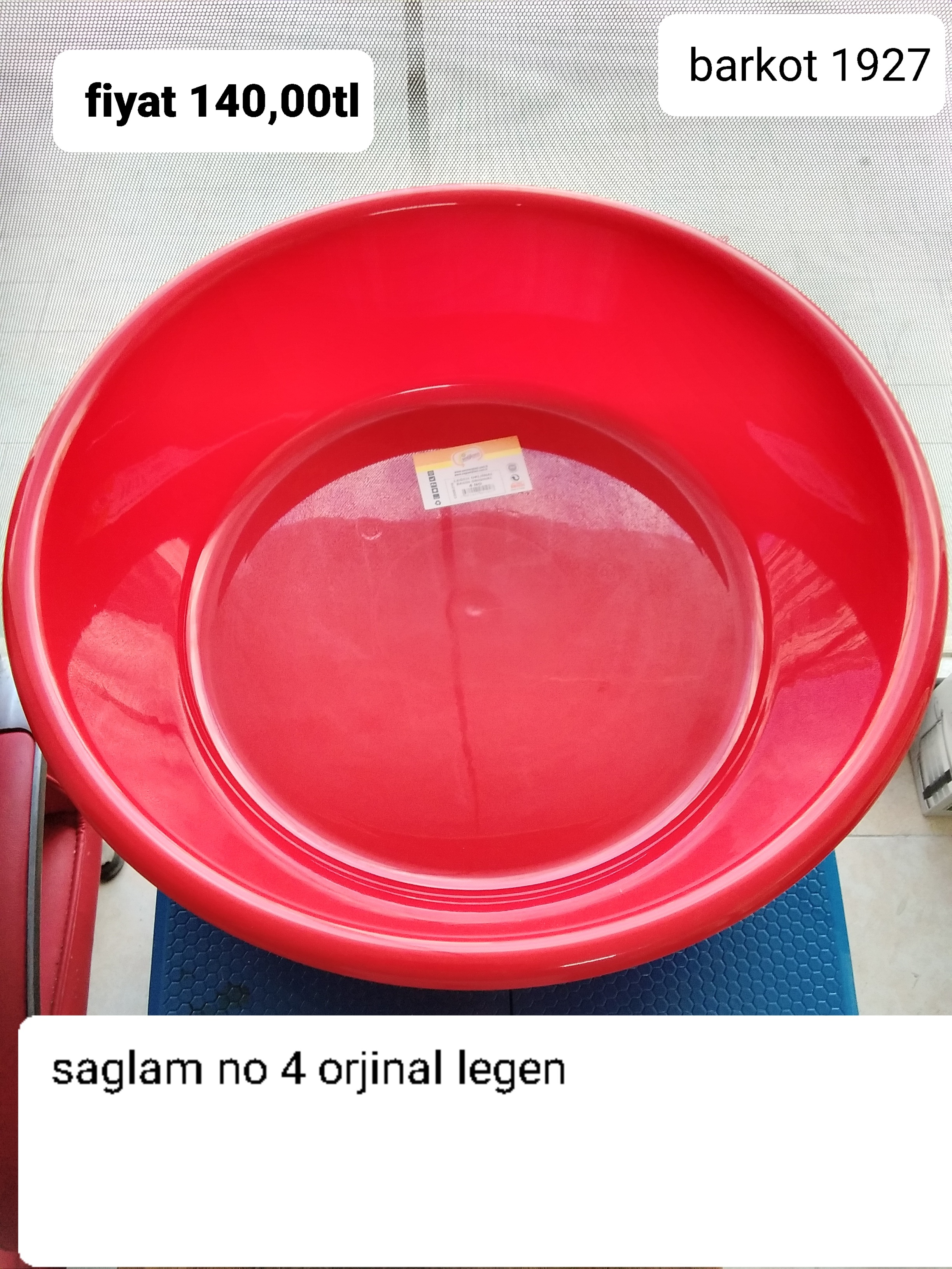 SAĞLAM NO 4 ORJİNAL LEĞEN 1927