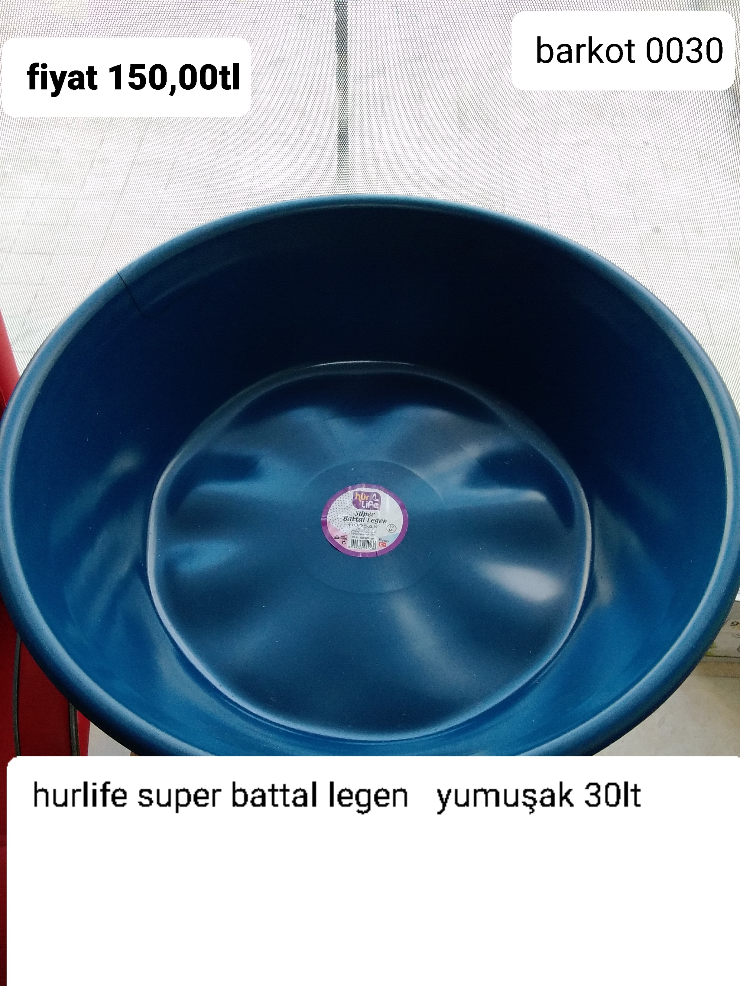 HURLİFE SÜPER BATTAL LEĞEN YUMUŞAK 30LT 0030
