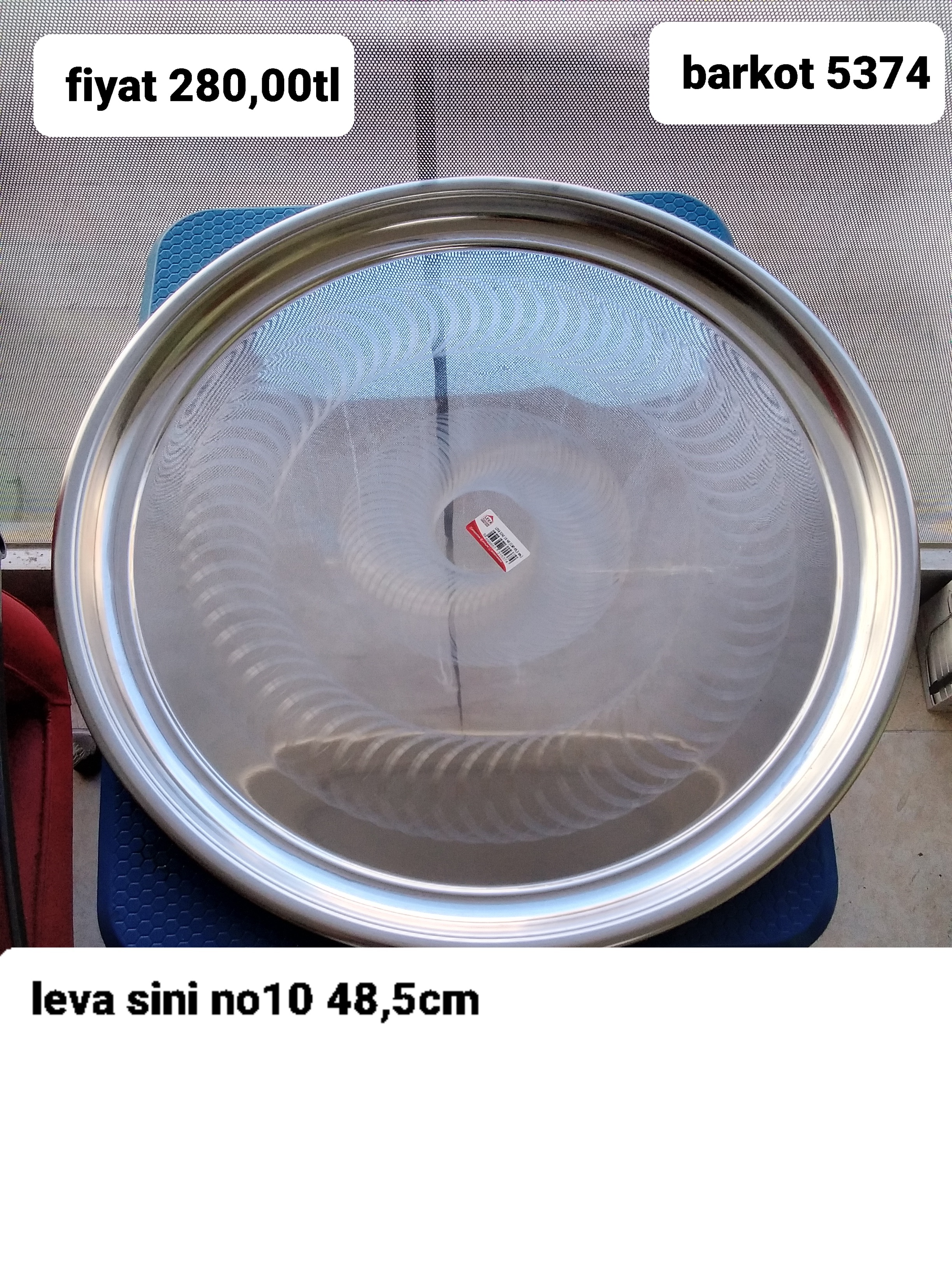 LEVA SİNİ NO10 48,5CM  5374