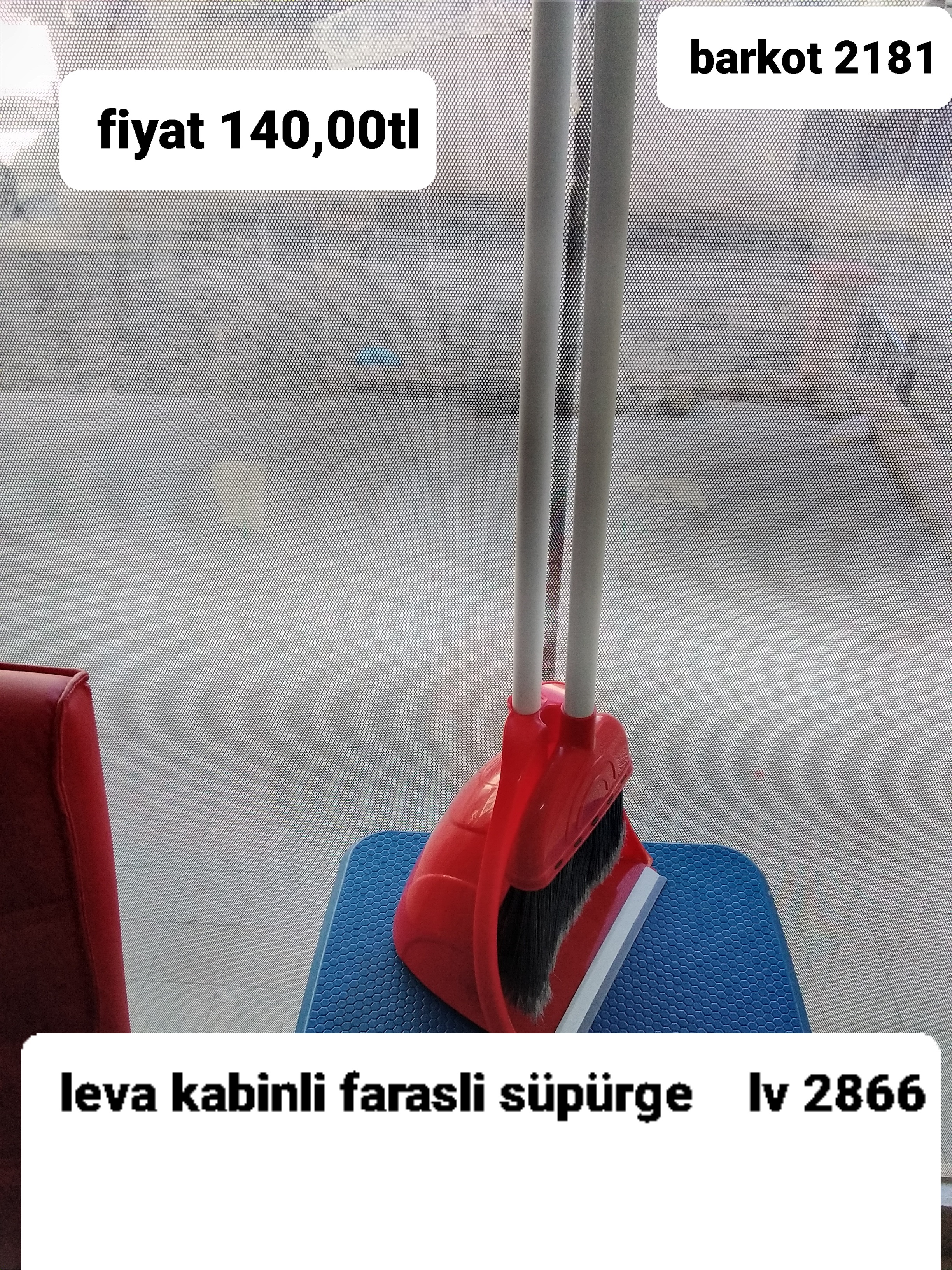 LEVA KABİNLİ FARASLİ SÜPÜRGE  2181