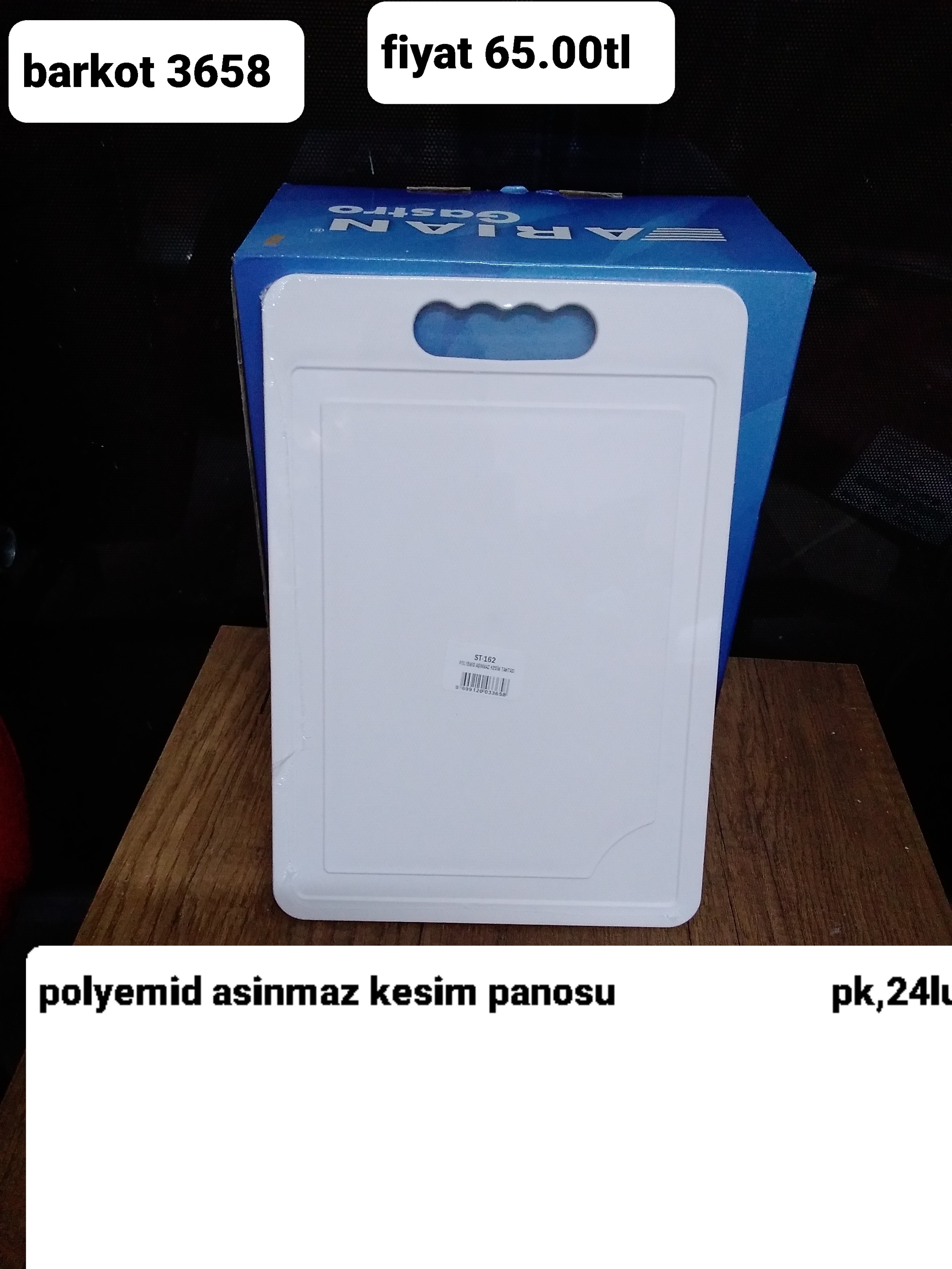 POLYEMİD AŞINMAZ KESİM PANOSU  3658 