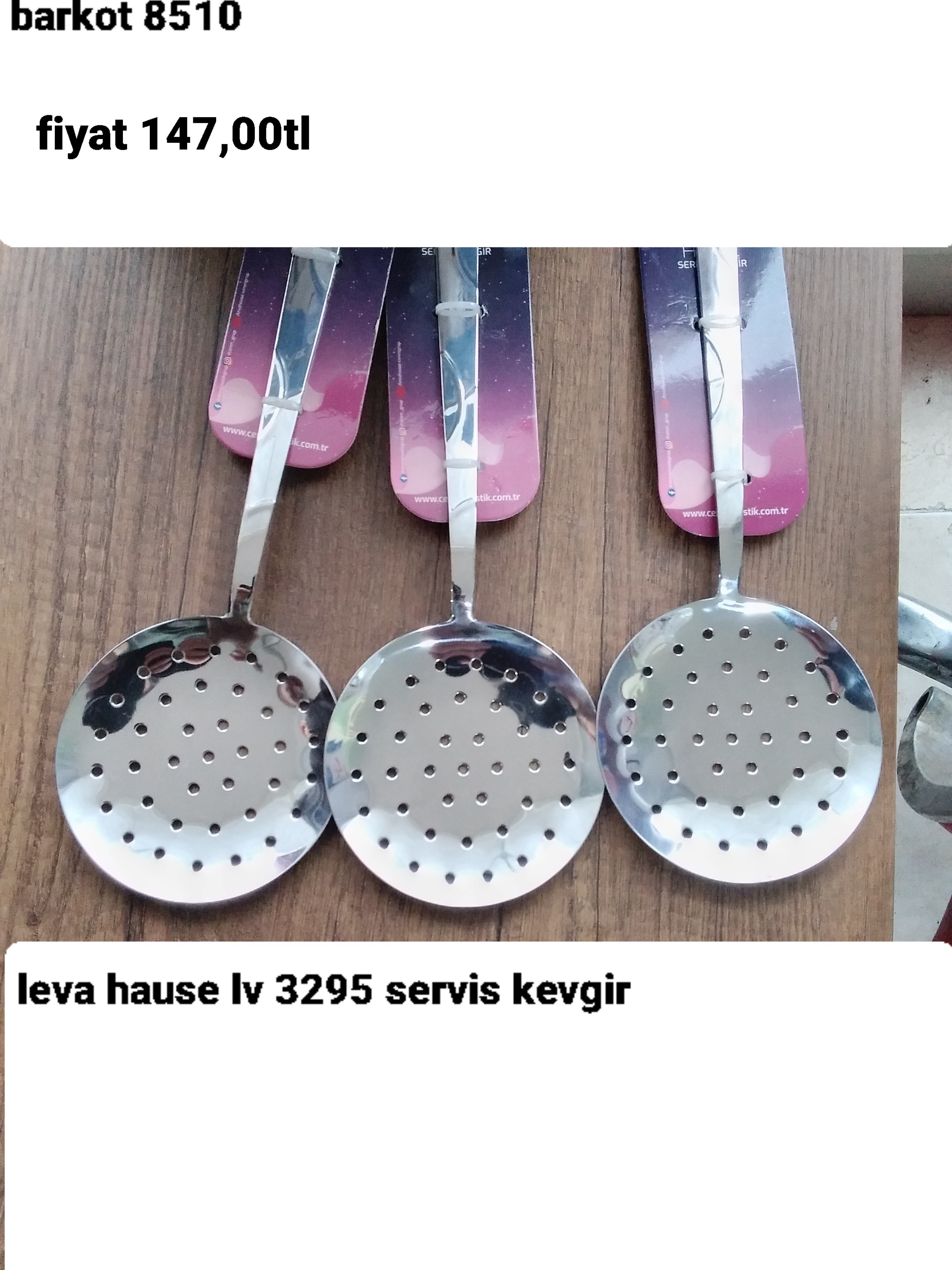 LEVA HOUSE SERVİS KEVGİR LV 3295 8510