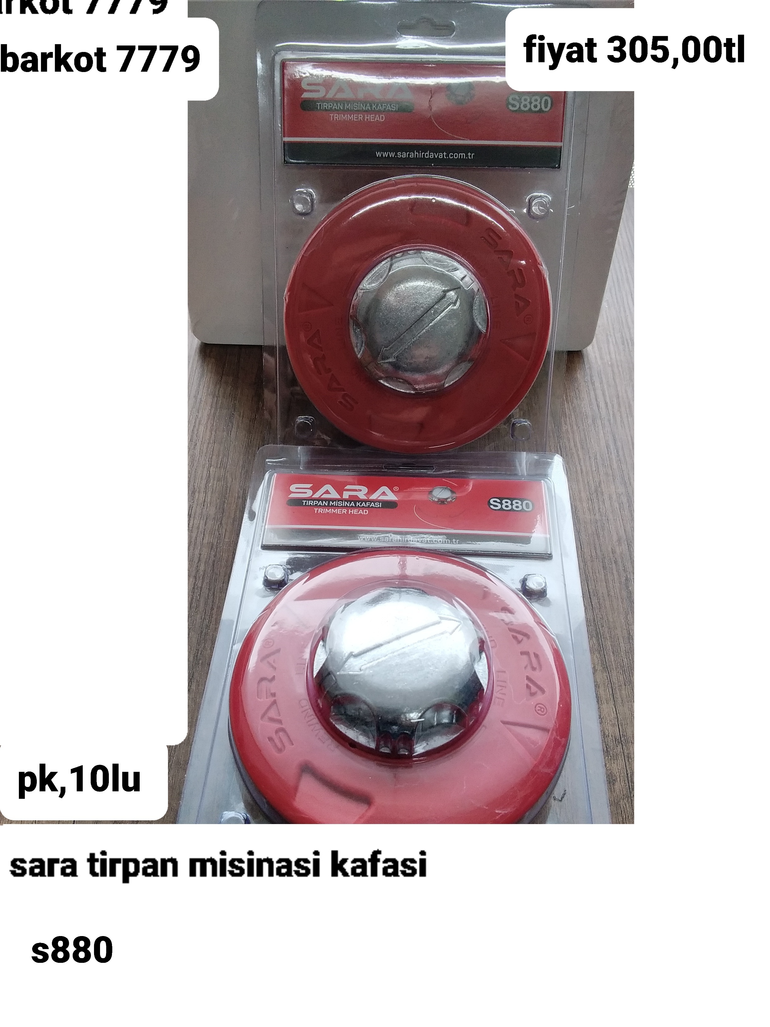 SARA TIRPAN MİSİNASI KAFASI  7779
