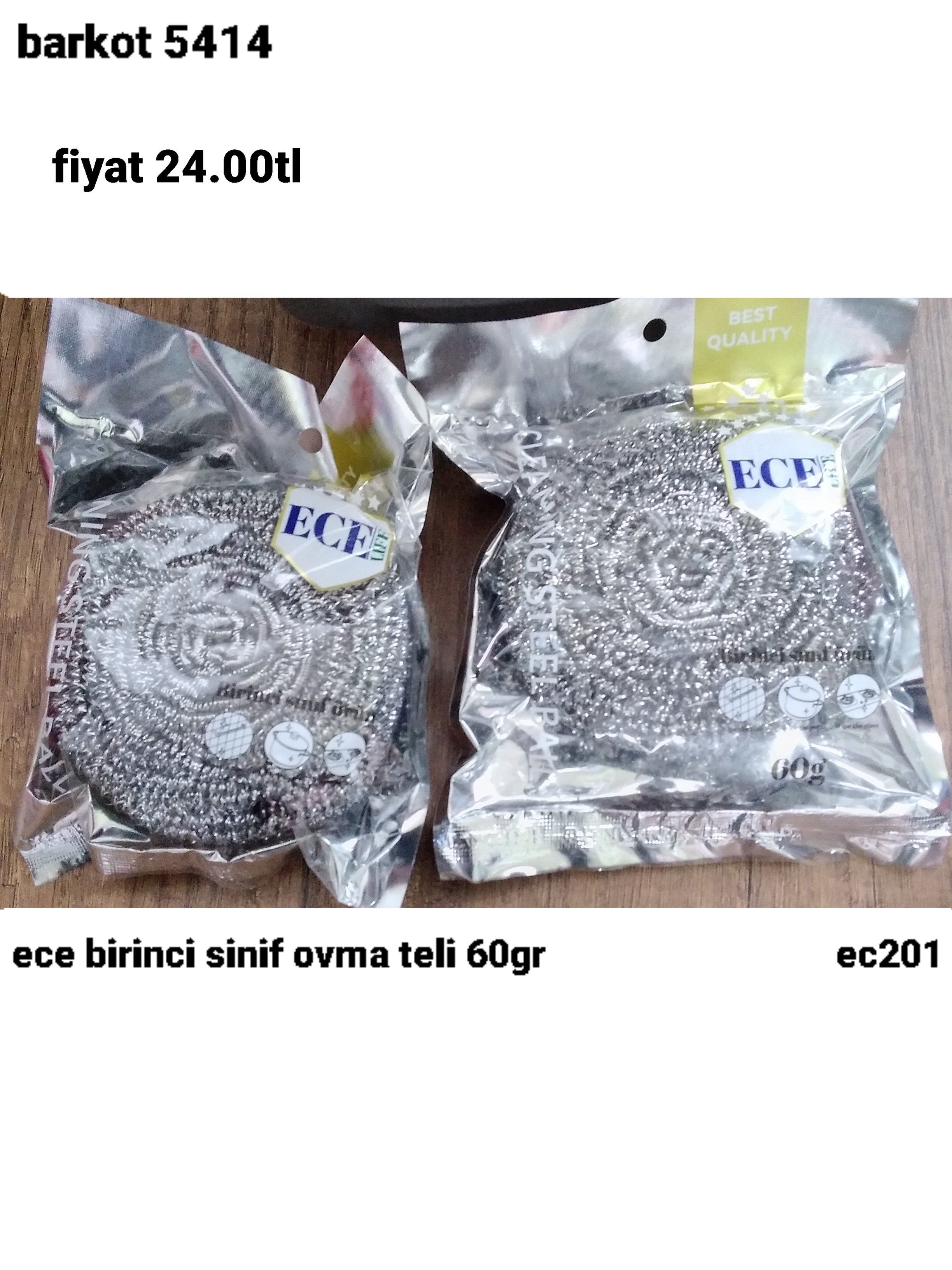 ECE BİRİNCİ SINIF OVMA TELİ 60 GR 5414