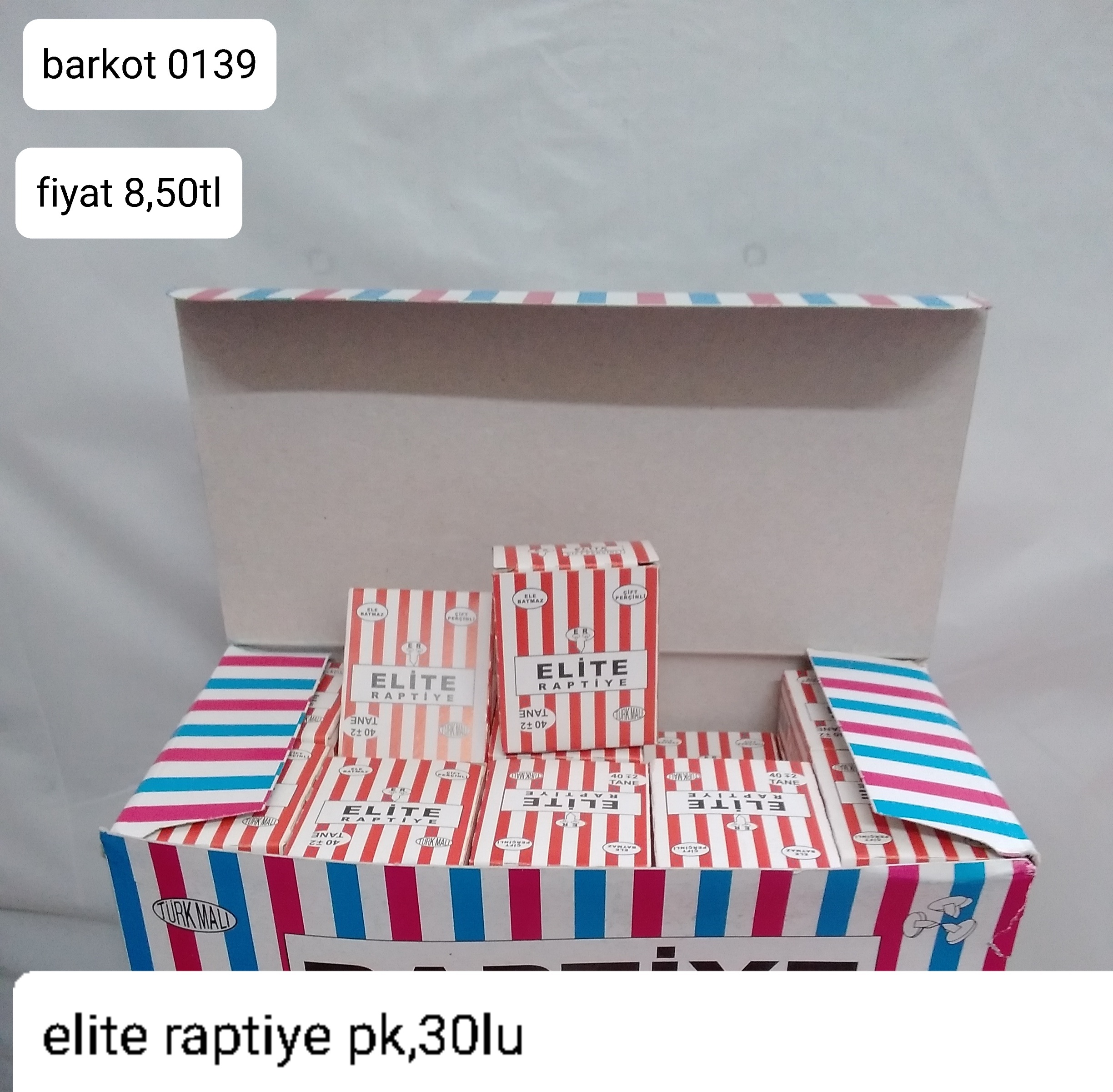 ELİTE RAPTİYE PK,30 LU   0139