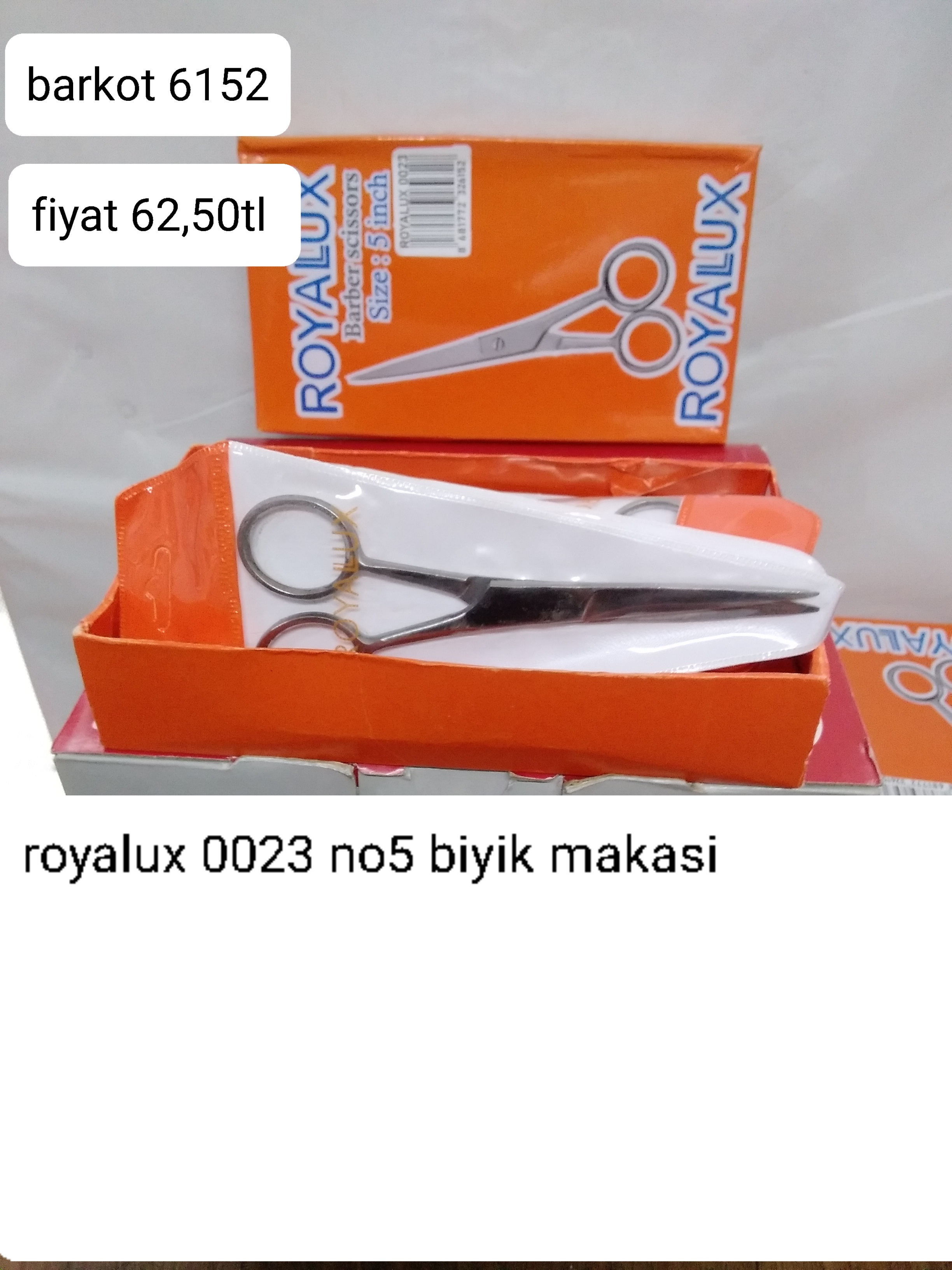 ROYALUX 0023 NO 5 BIYIK MAKASI 6152