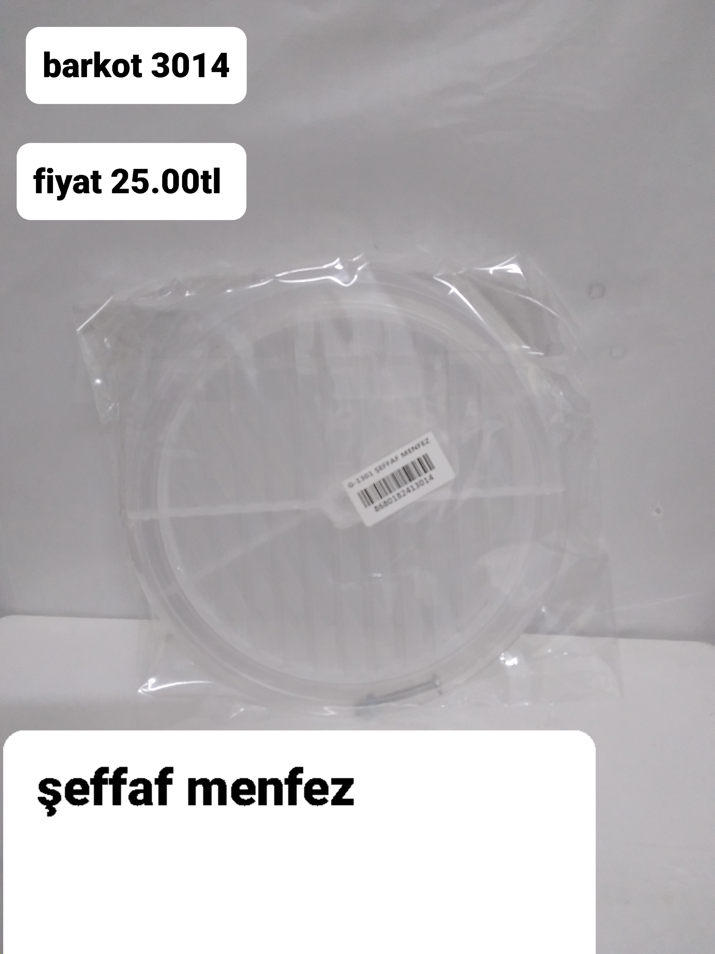 ŞEFFAF MENFEZ 3014