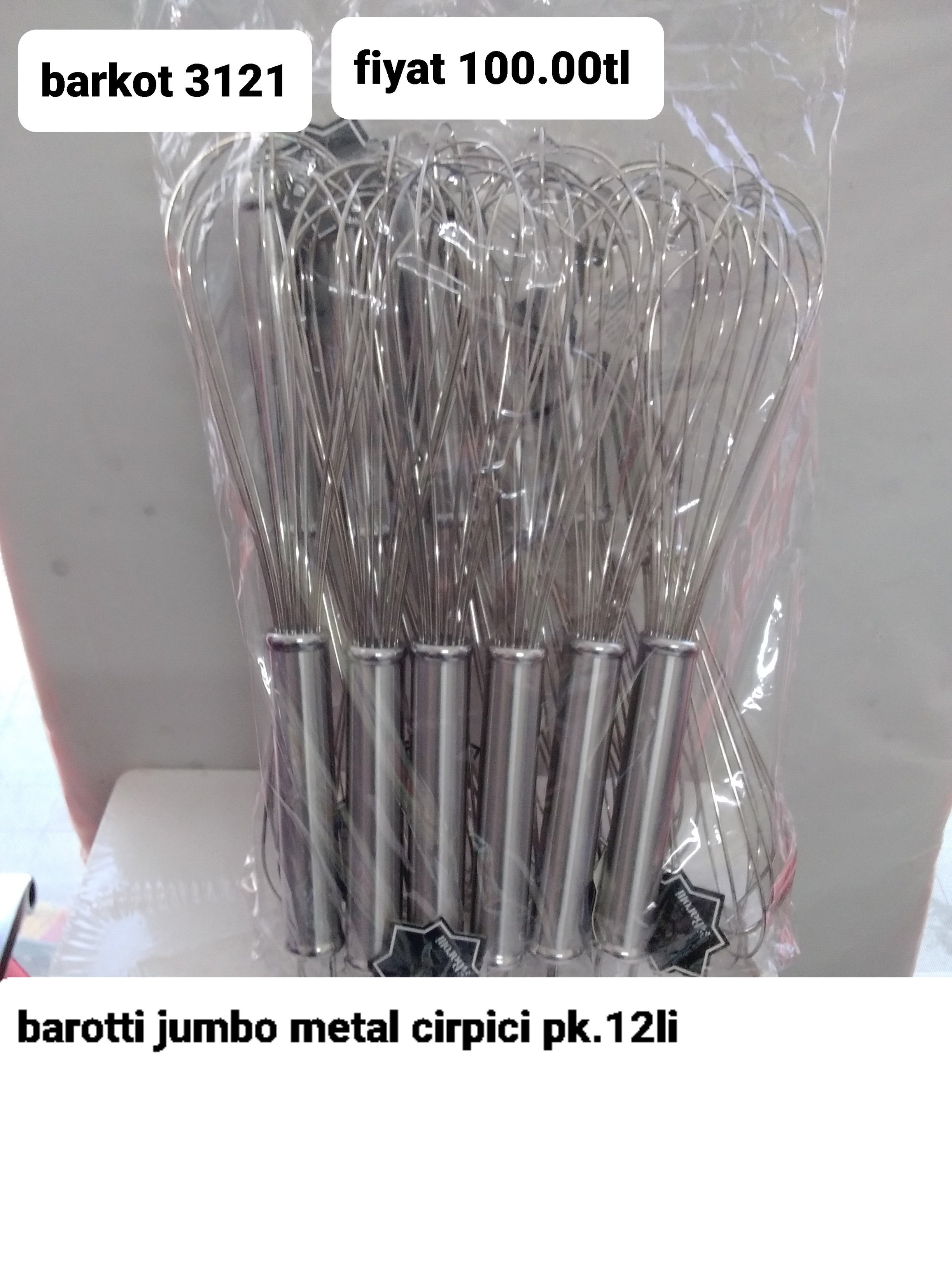 BAROTTİ JUMBO METAL ÇIRPICI 3121