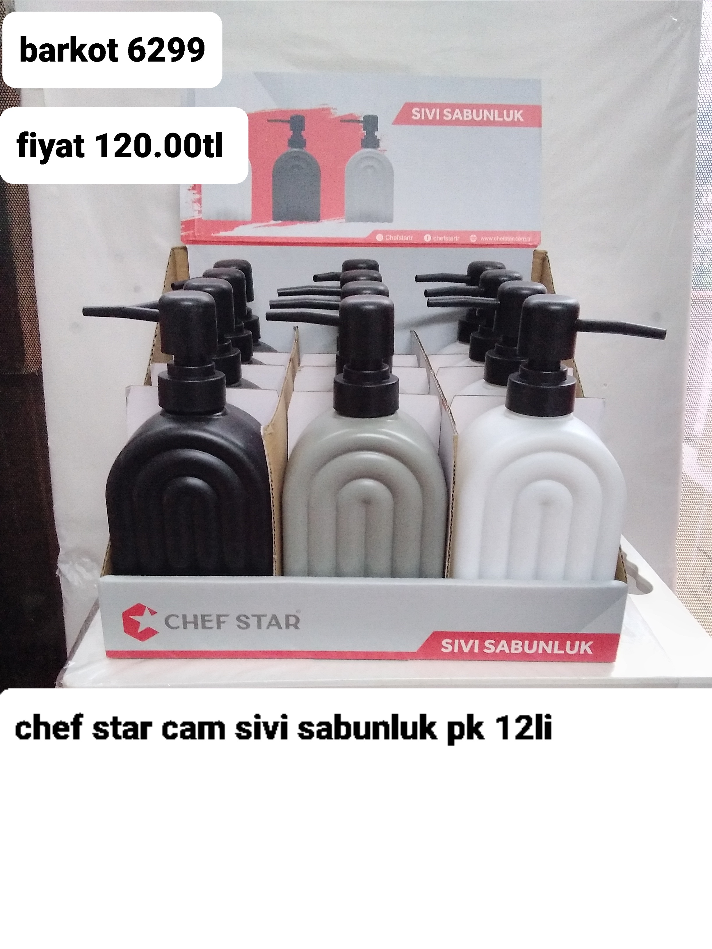 CHEF STAR CAM SIVI SABUNLUK  6299