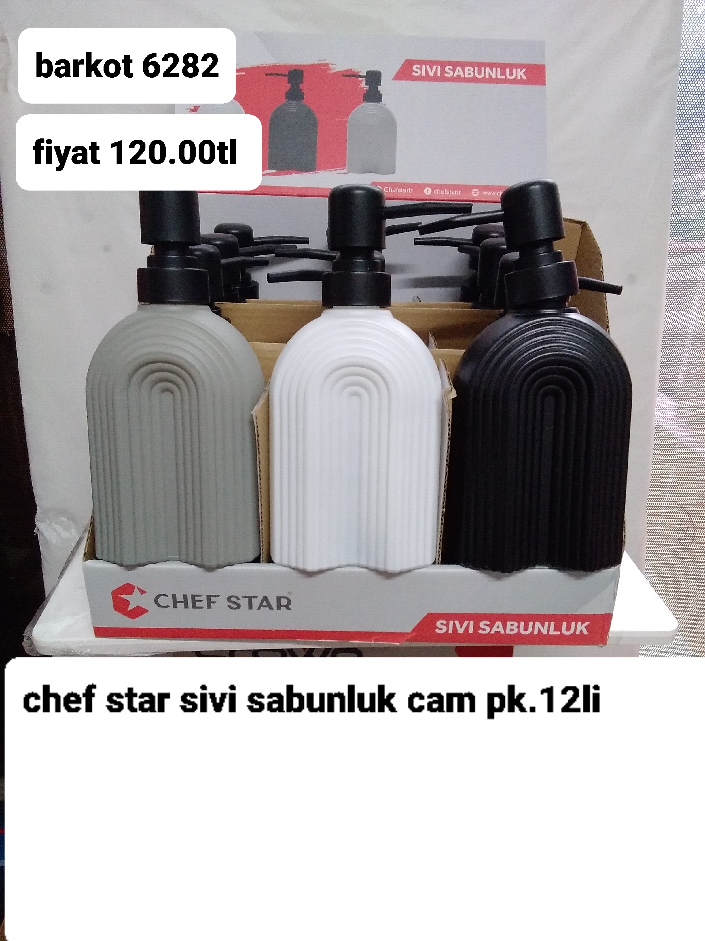 CHEF STAR SIVI SABUNLUK 6282