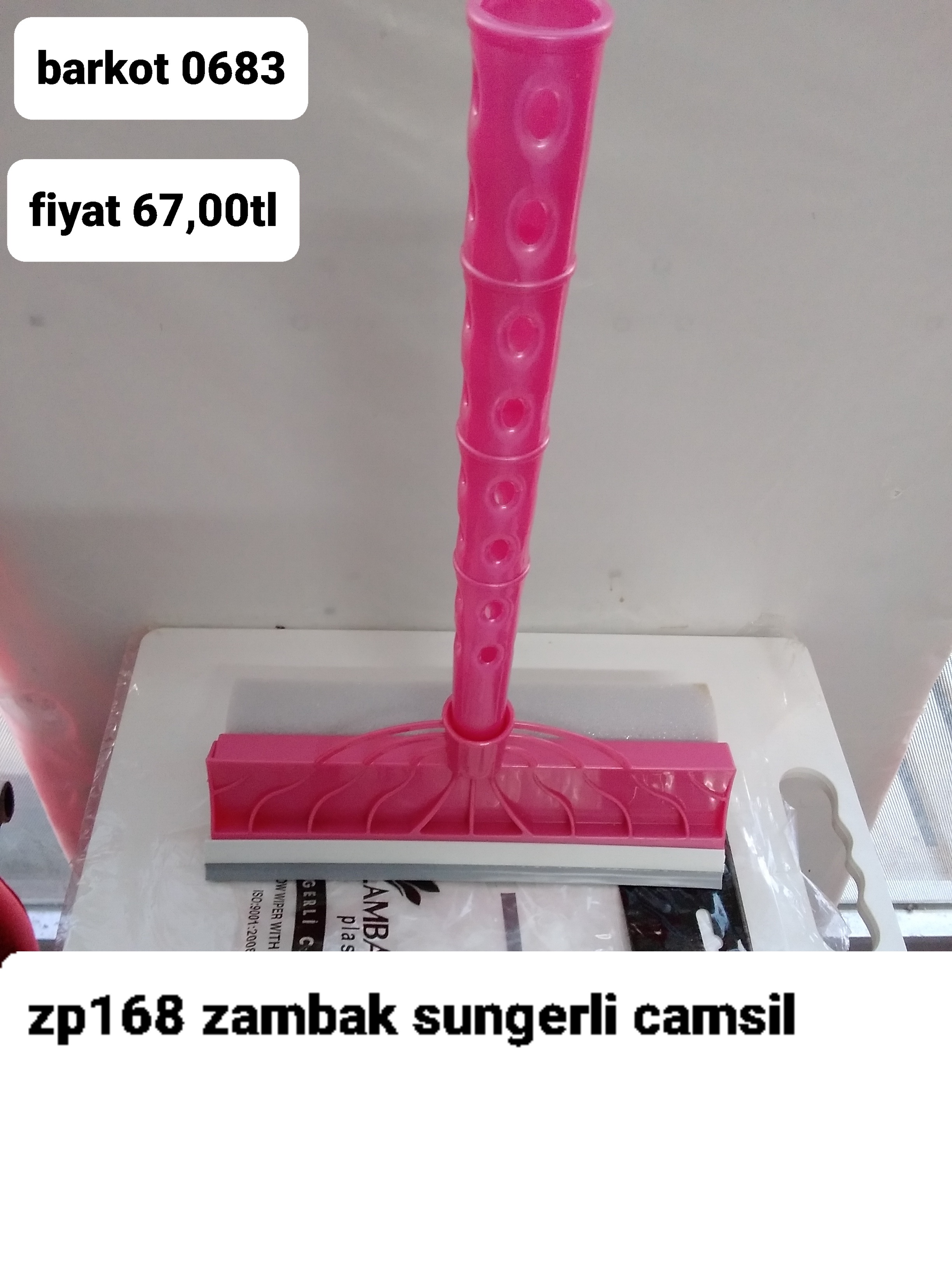 ZP 168 ZAMBAK SÜNERLİ CAMSİL 0683