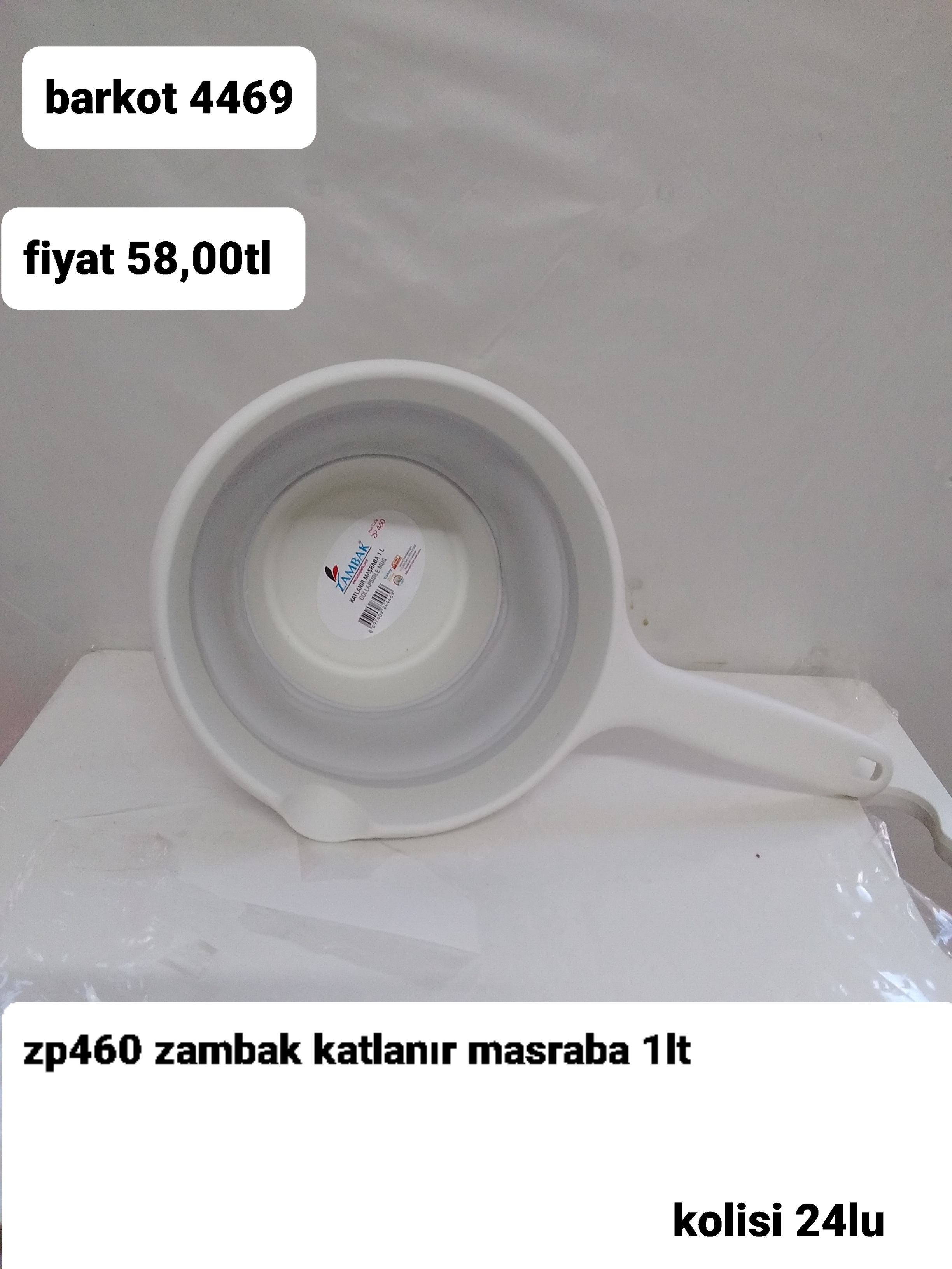 ZP 460 ZAMBAK KATLANIR MAŞRABA 1LT 4469