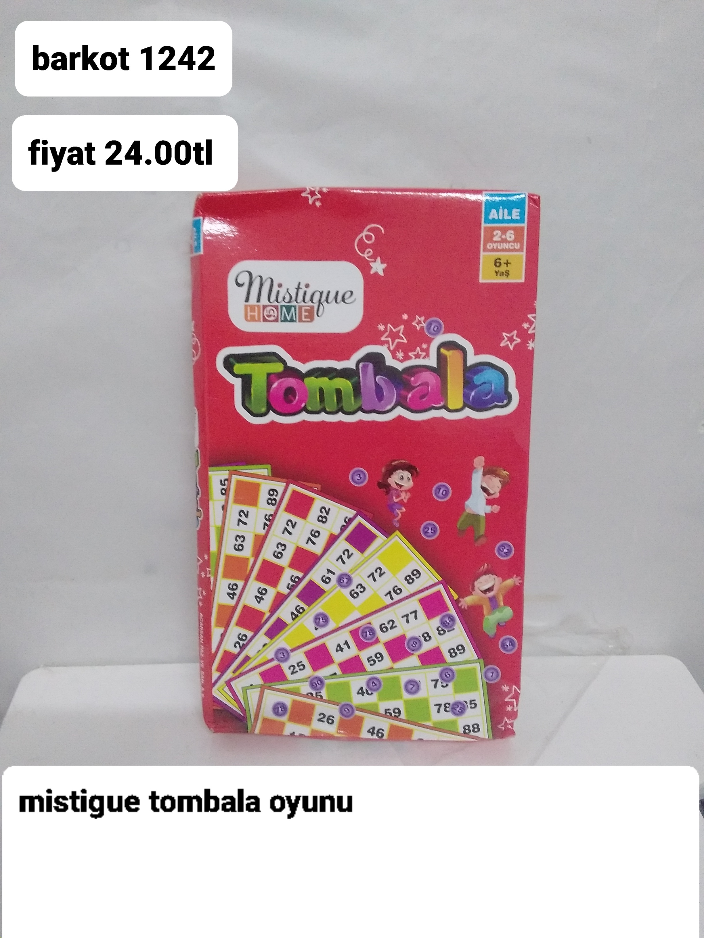 MİSTİUE TOMBALA OYUNU 1242