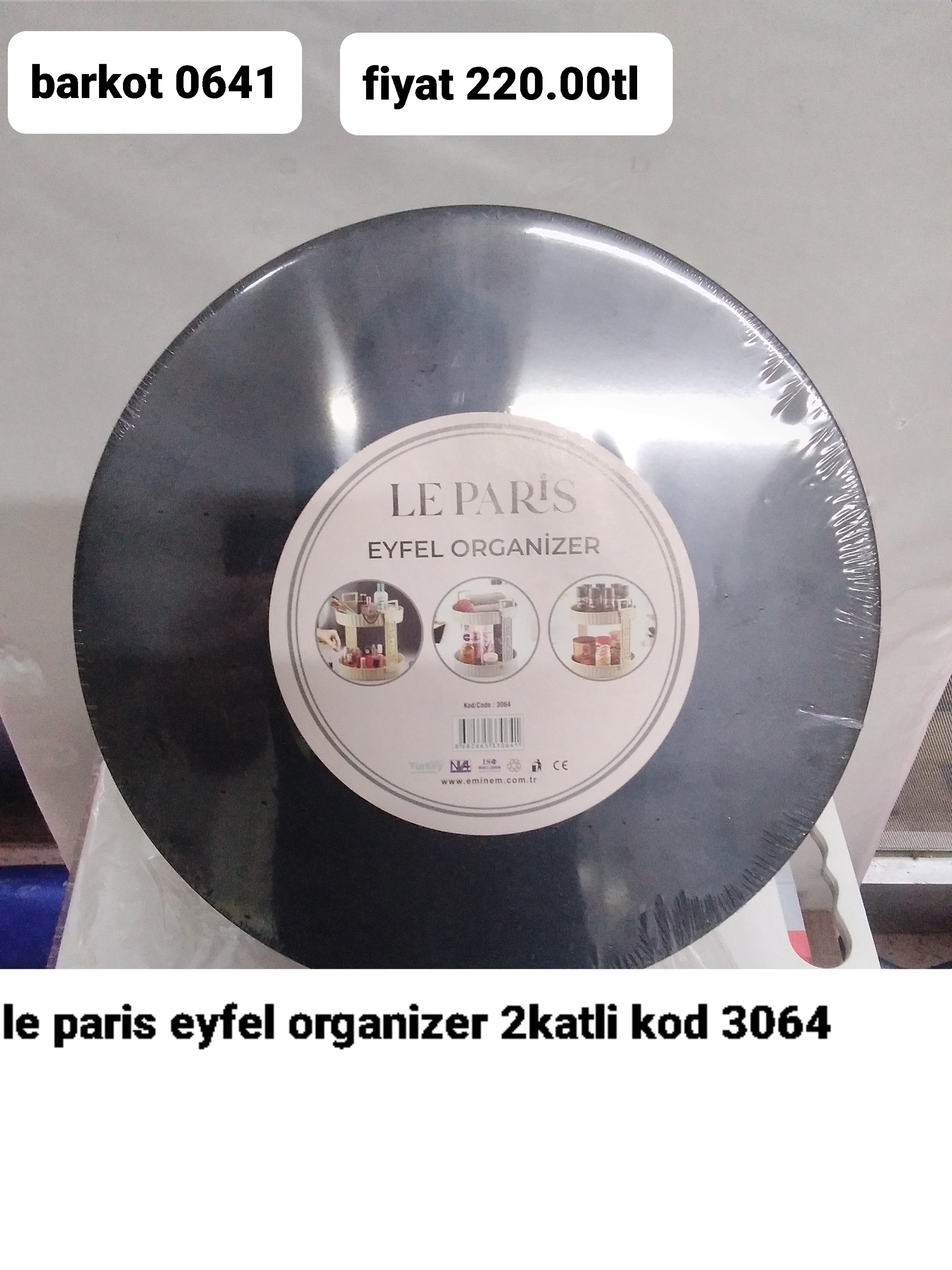 LE PARİS EYFEL ORGANİZER 2  KATLI 0641
