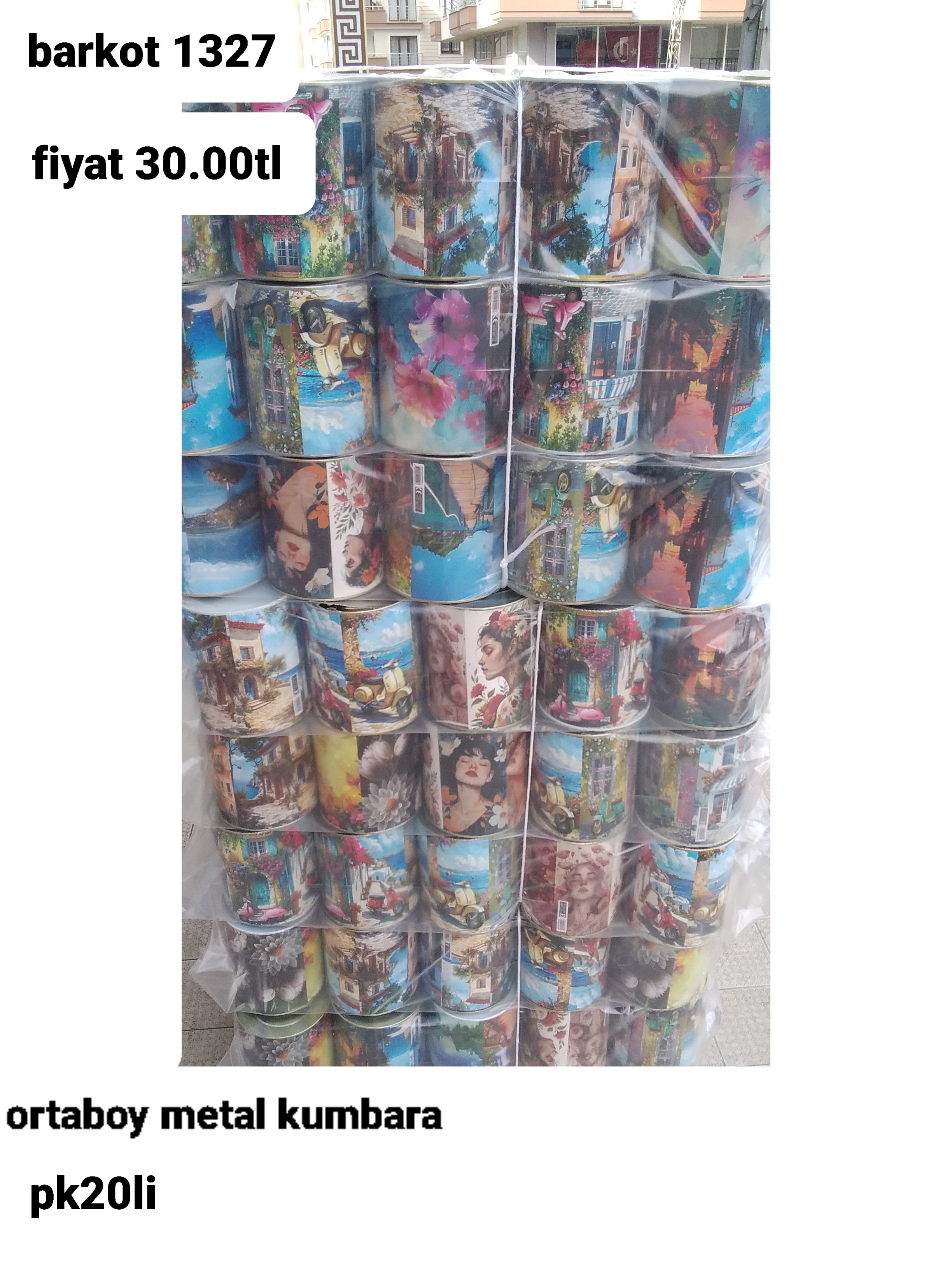 ORTABOY METAL KUMBARA 1327