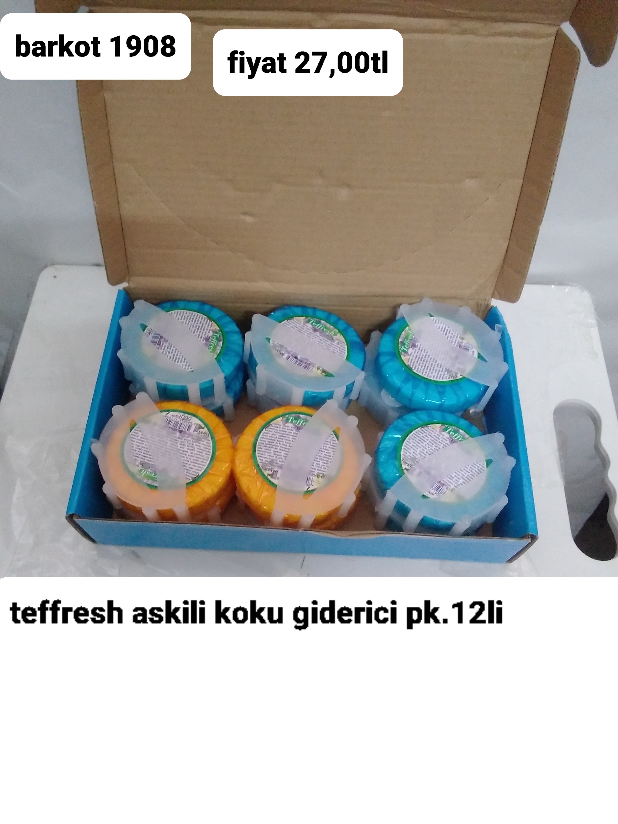 TEFFRESH ASKILI KOKU GİDERİCİ 1908