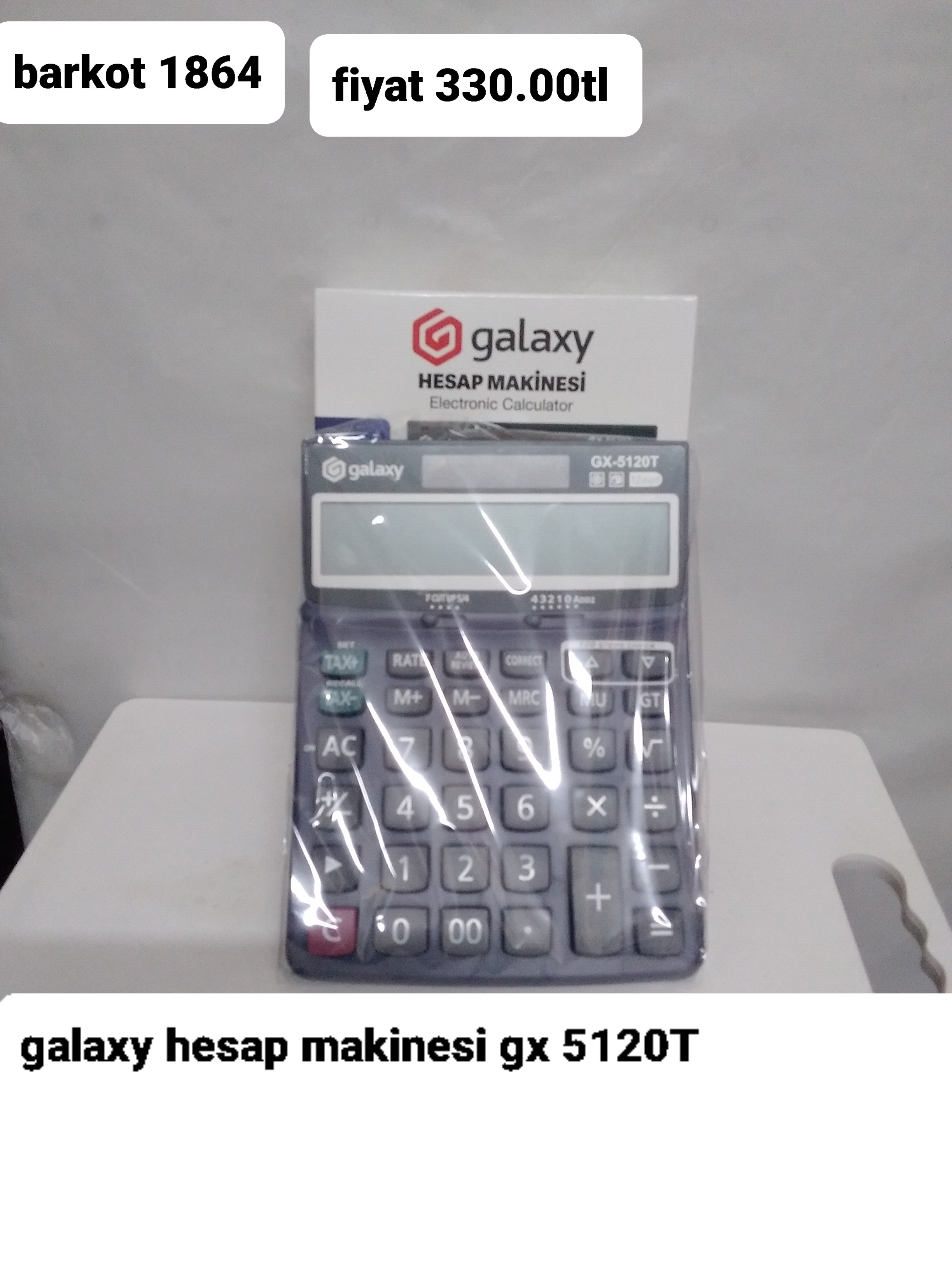 GALAXY HESAP MAKİNESİ 1864