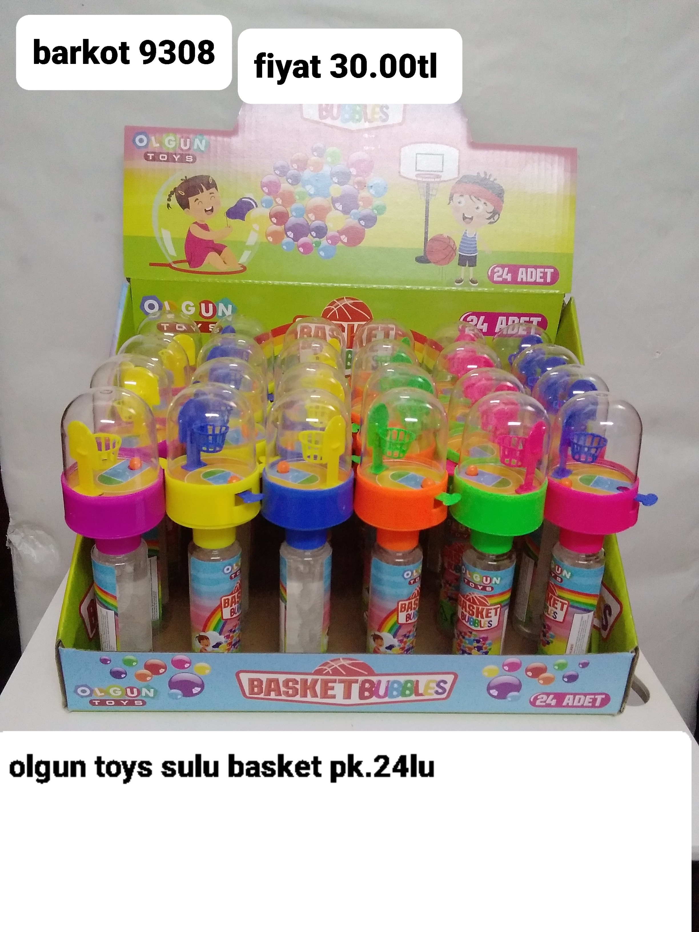 OLUN TOYS SULU BASKET PK.24 9308