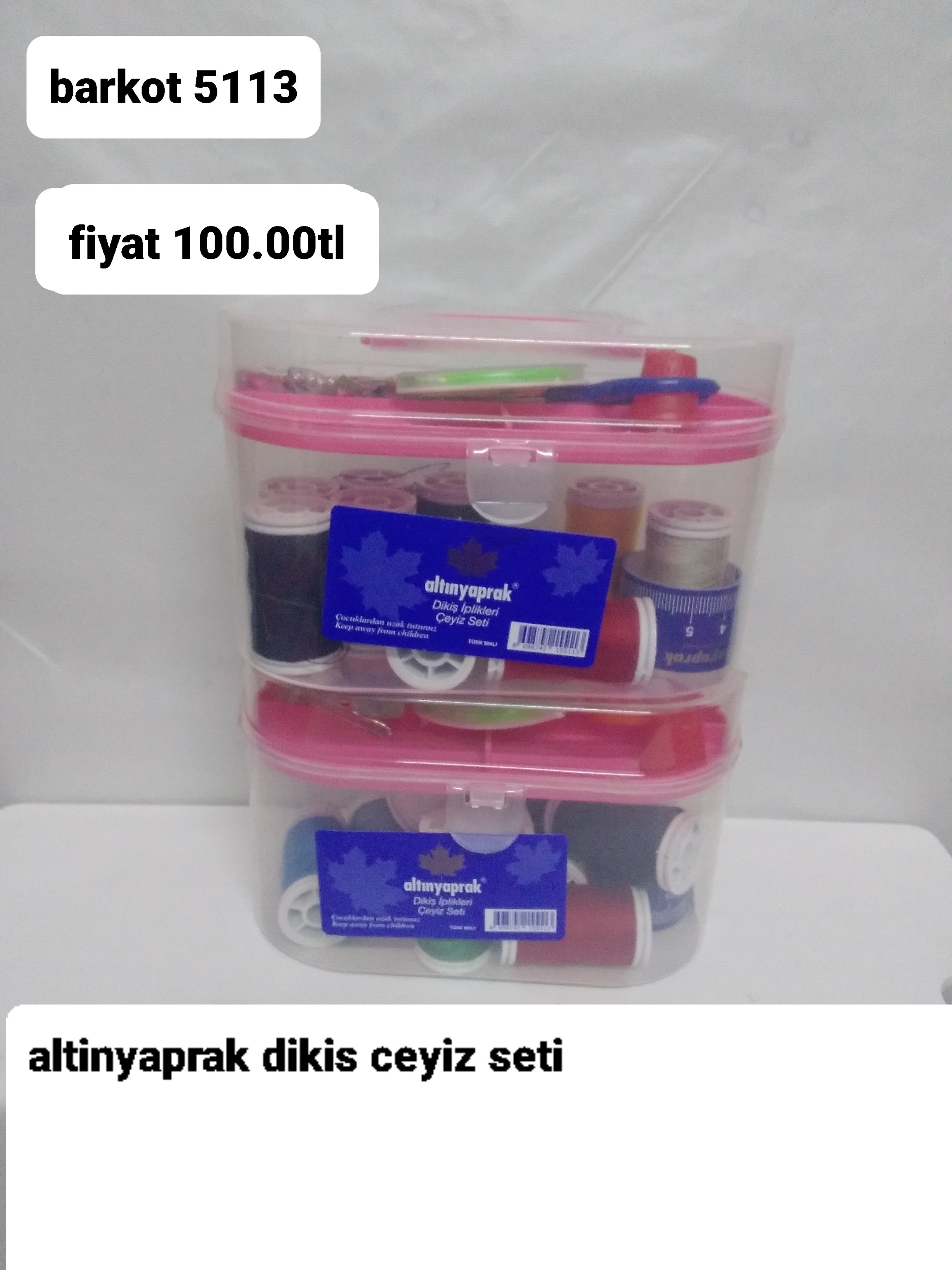 ALTINYAPRAK DİKİŞ ÇEYİZ SETİ 5113
