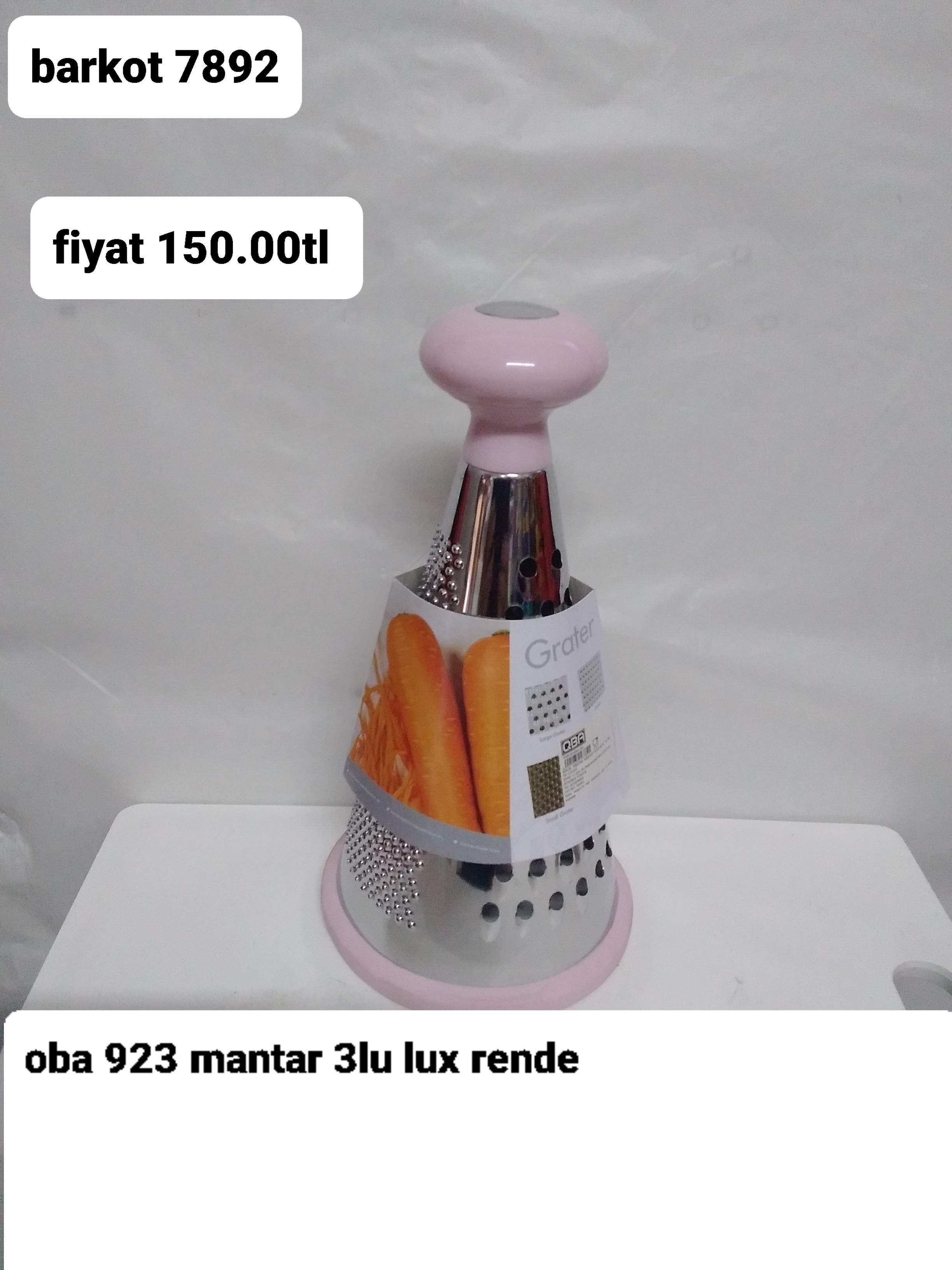 OBA 923 MANTAR 3 LÜ LÜKS RENDE 7892
