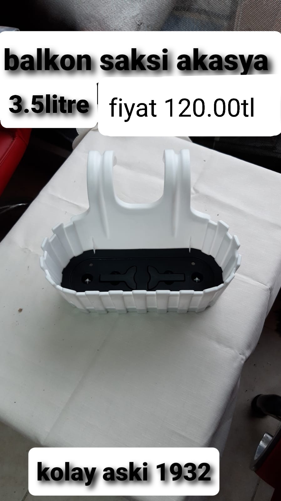BALKON SAKSI AKASYA 3,5LT KOLAY ASKI 1932