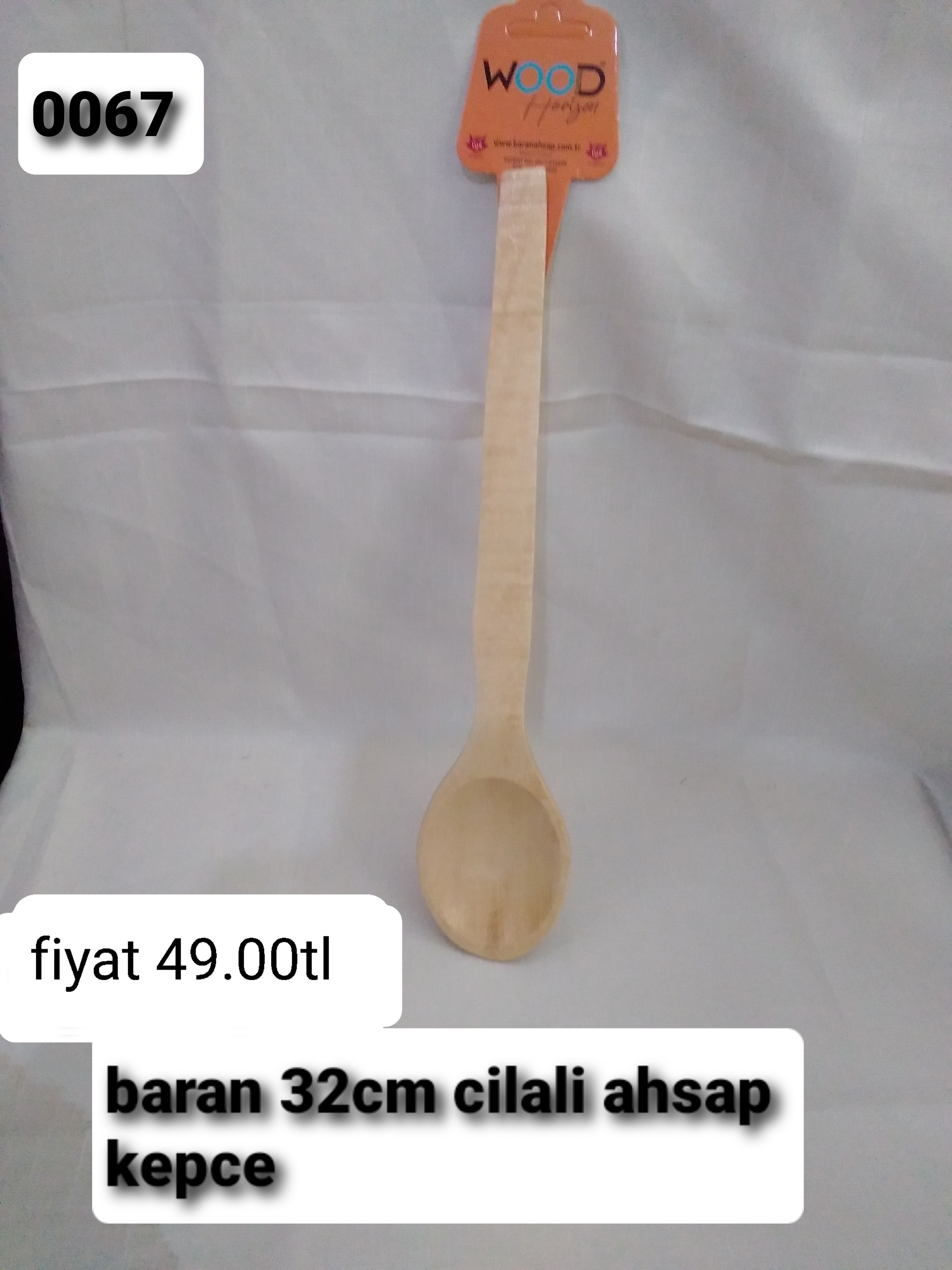 BARAN 32CM CİLALI AŞAP KEPÇE 0067