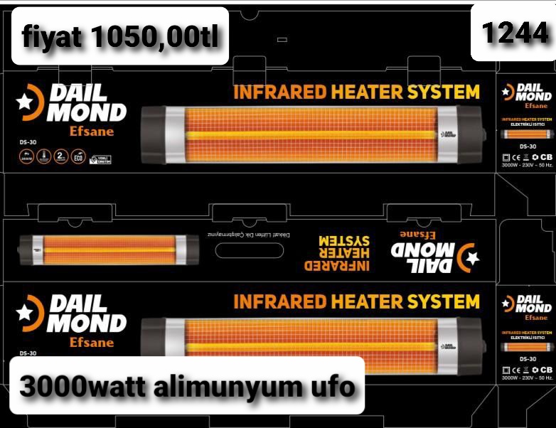 DAİL MOND 3000 WATT ALÜMİNYUM UFO 1244