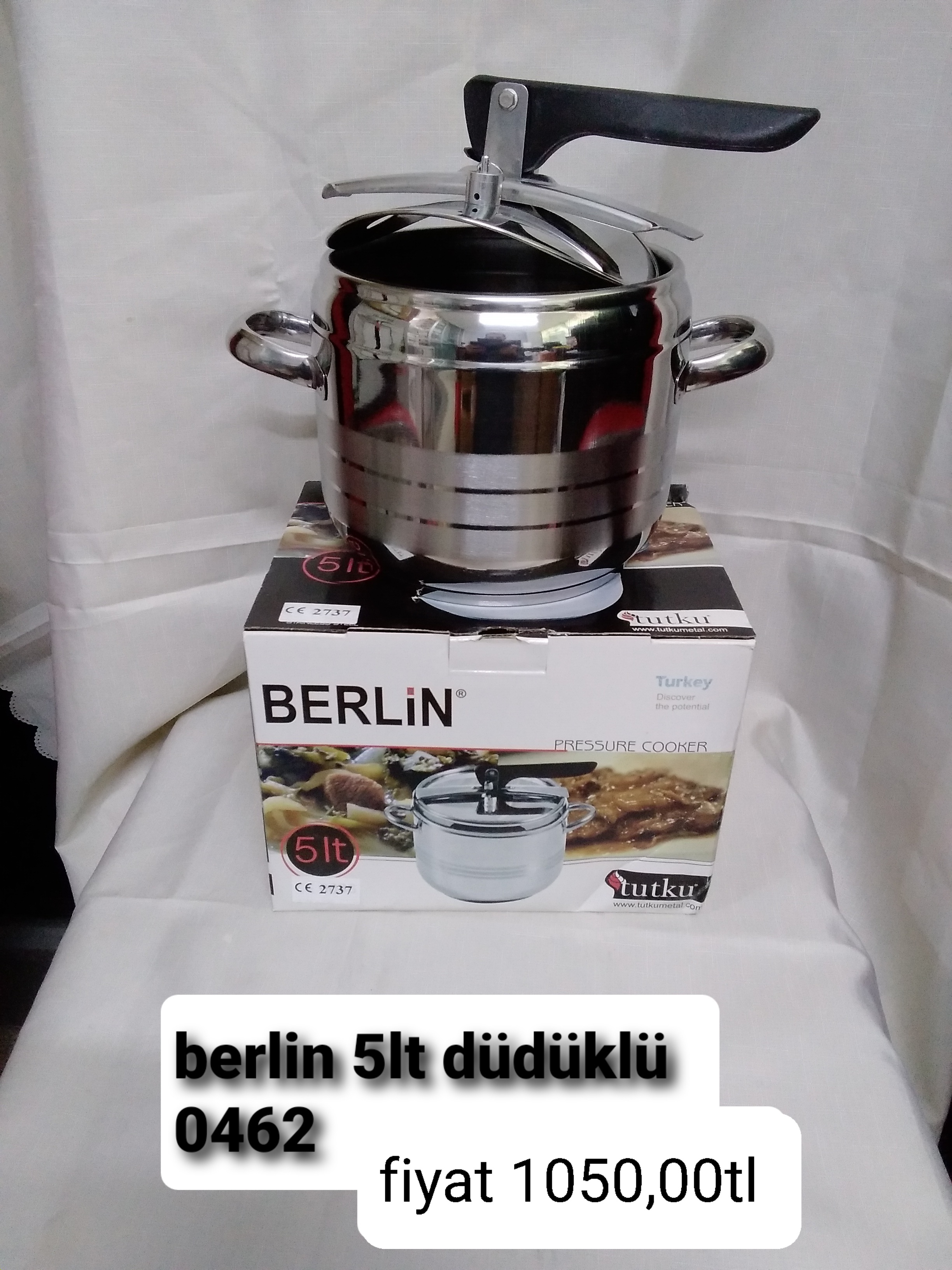 BERLİN 5LT DÜDÜKLÜ 0462