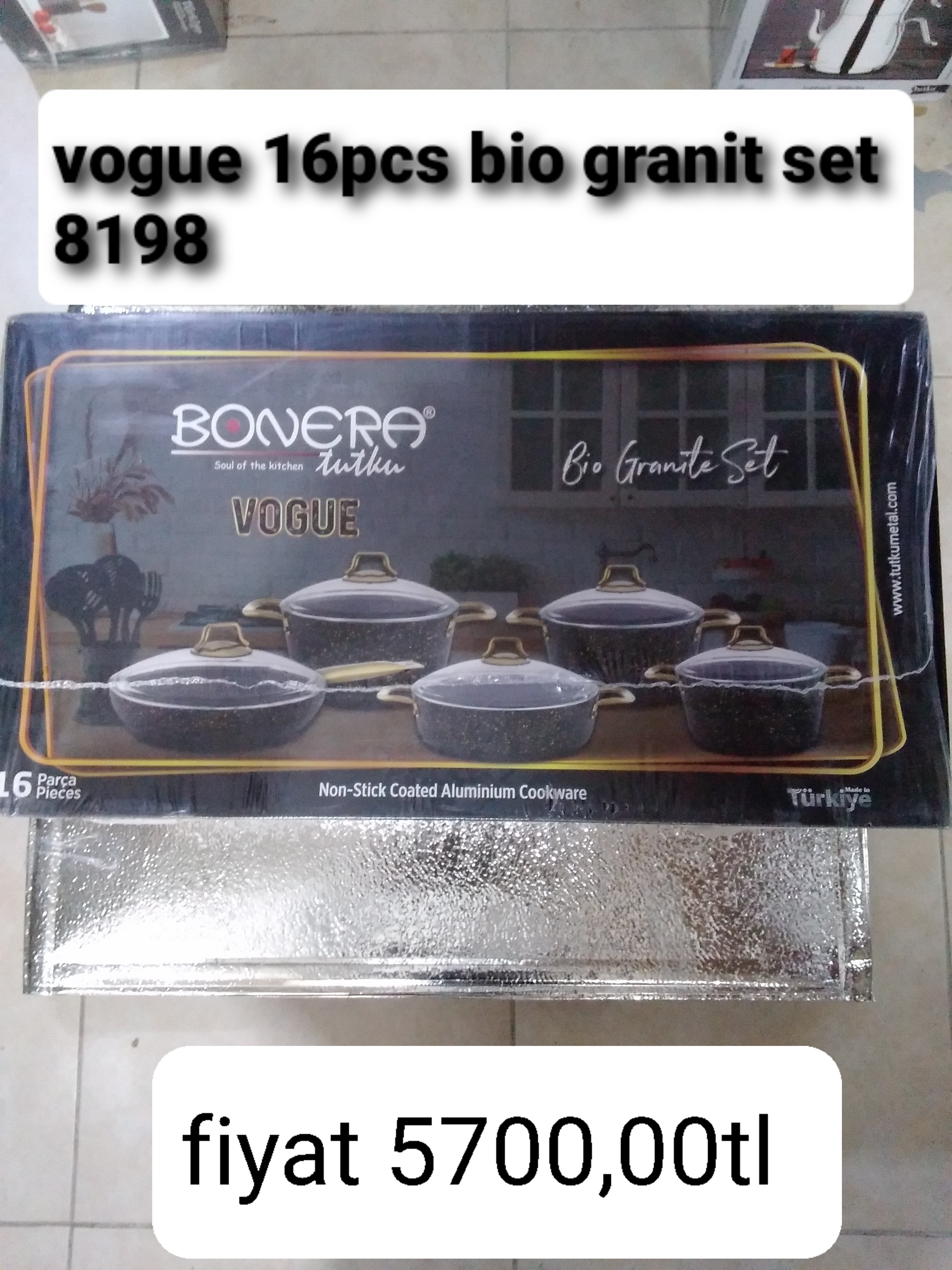 VOUGE 16PCS BİO GRANİT SET 8198