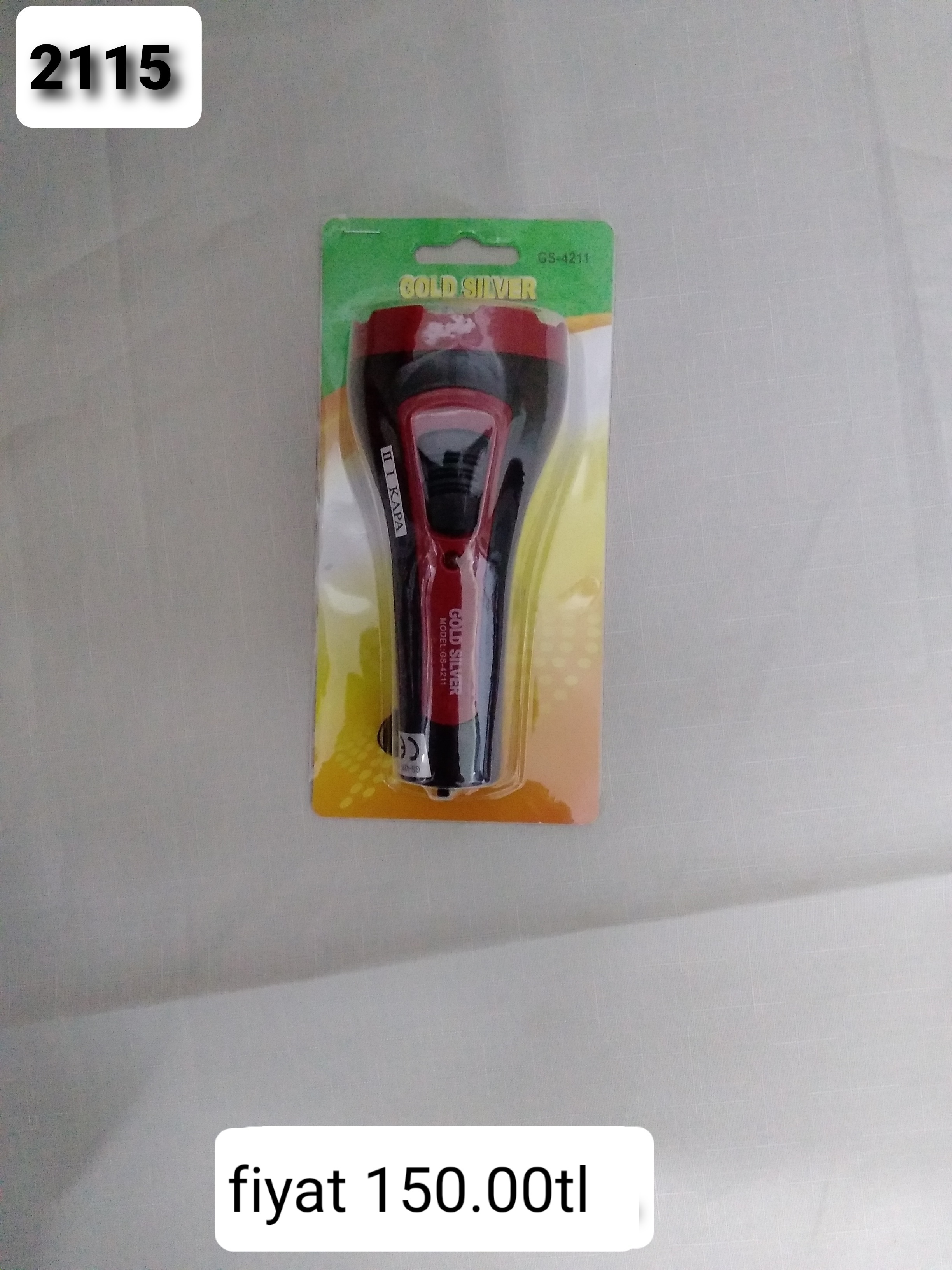 2115 GOLD SİLVER EL FENERİ 