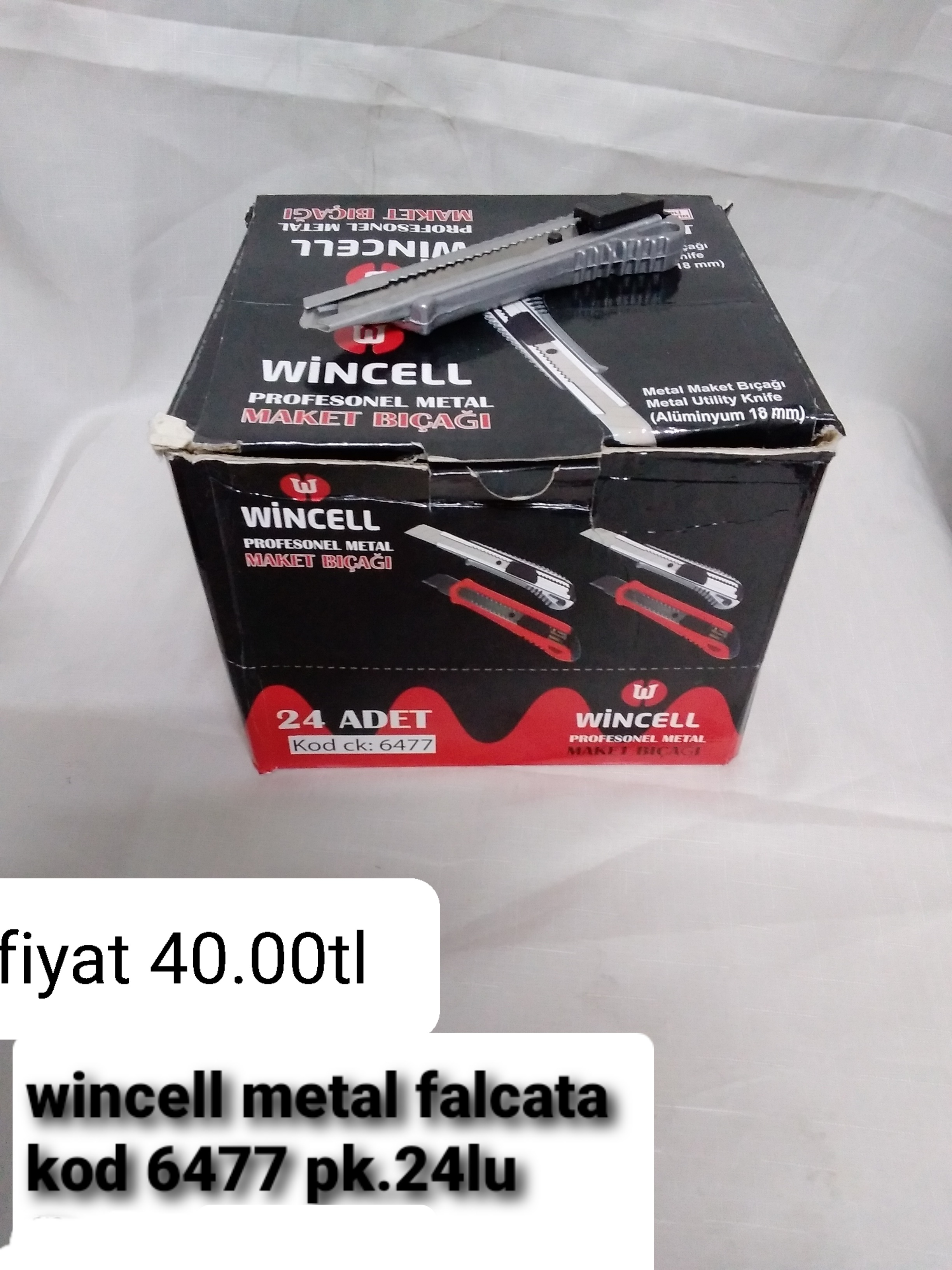 WİNCELL METAL FALÇATA KOD 6477