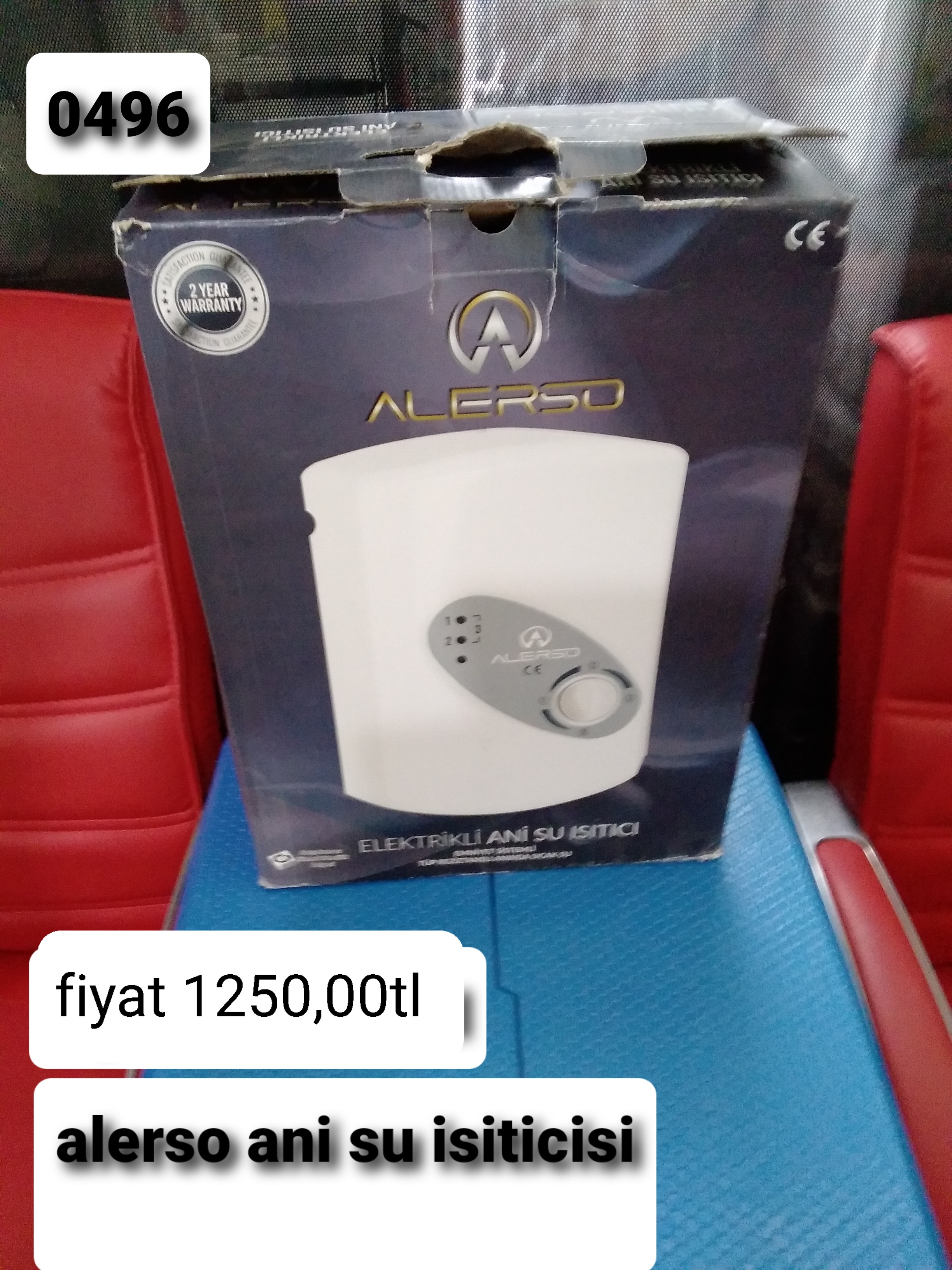 ALERSO ANİ SU ISITICI 0496