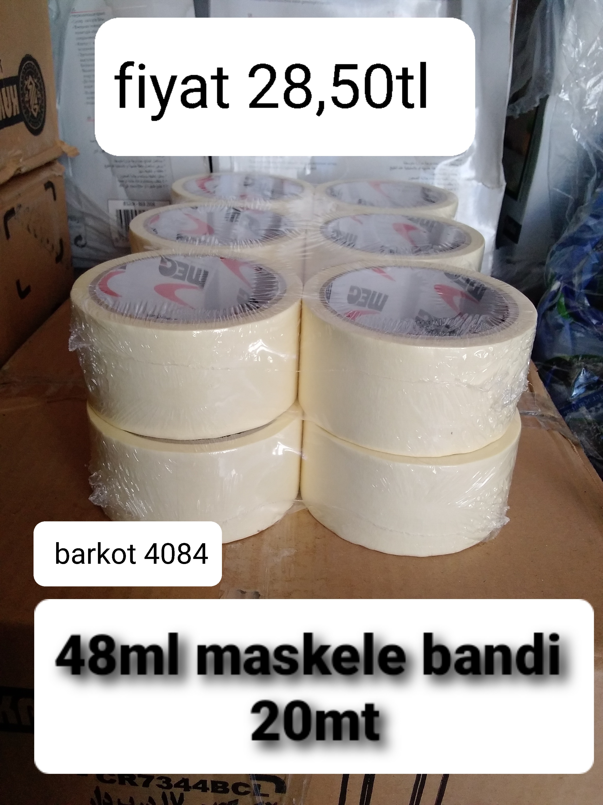 48ML MASKELE BANDI 20MT 4084