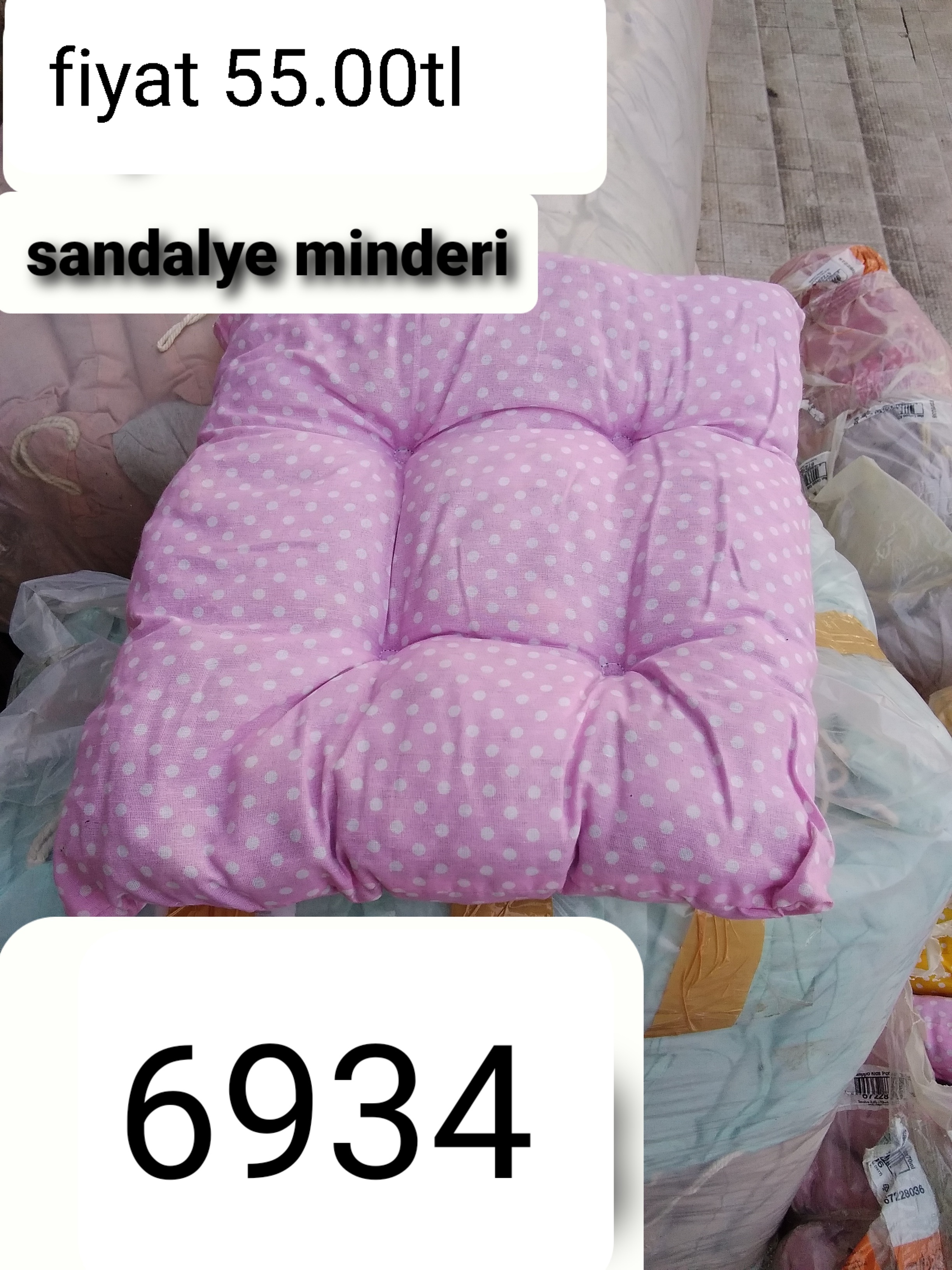 SANDALYE MİNDERİ 6934 
