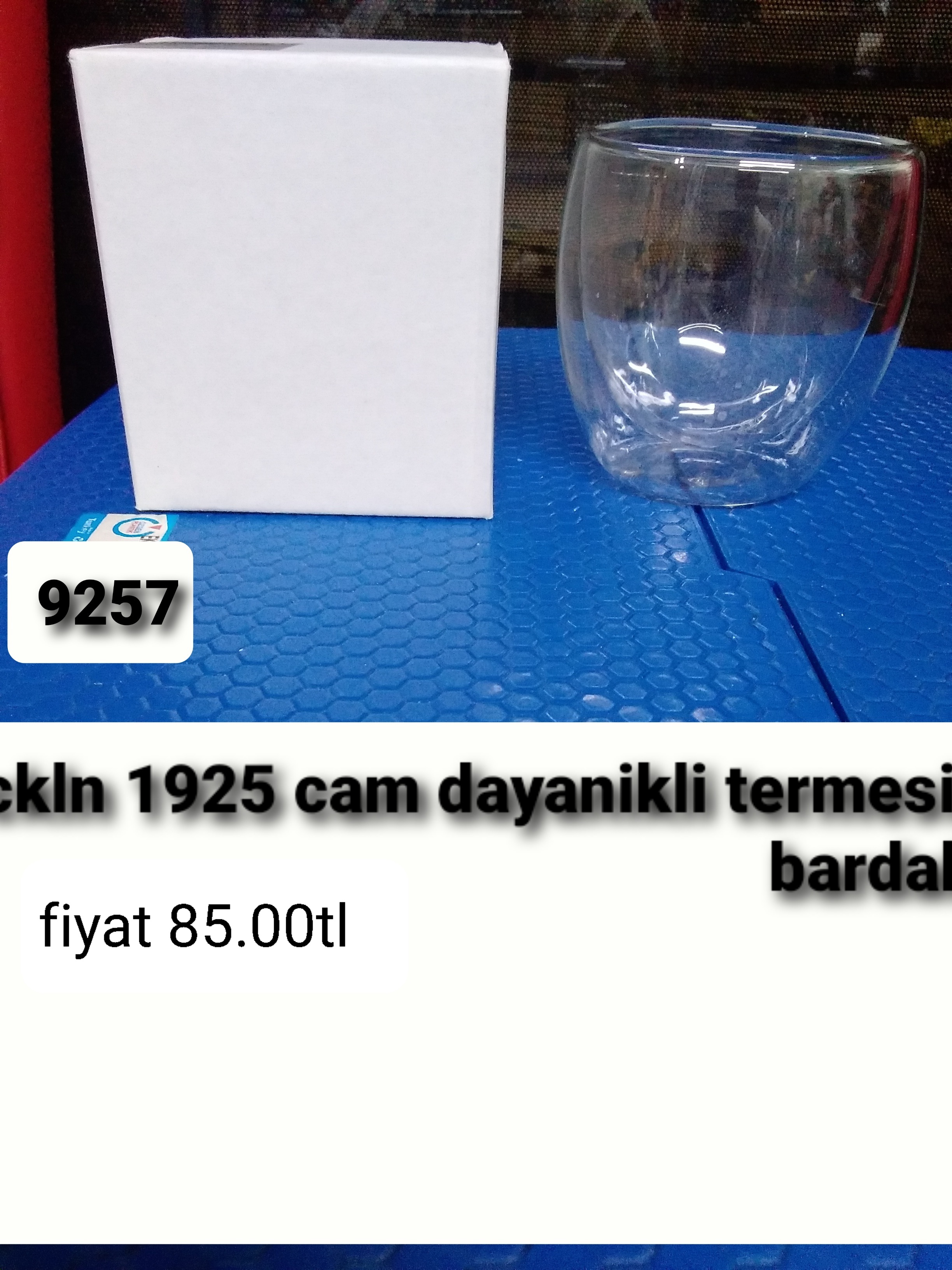 CLKN 1925 CAM DAYANIKLI BARDAK 9257