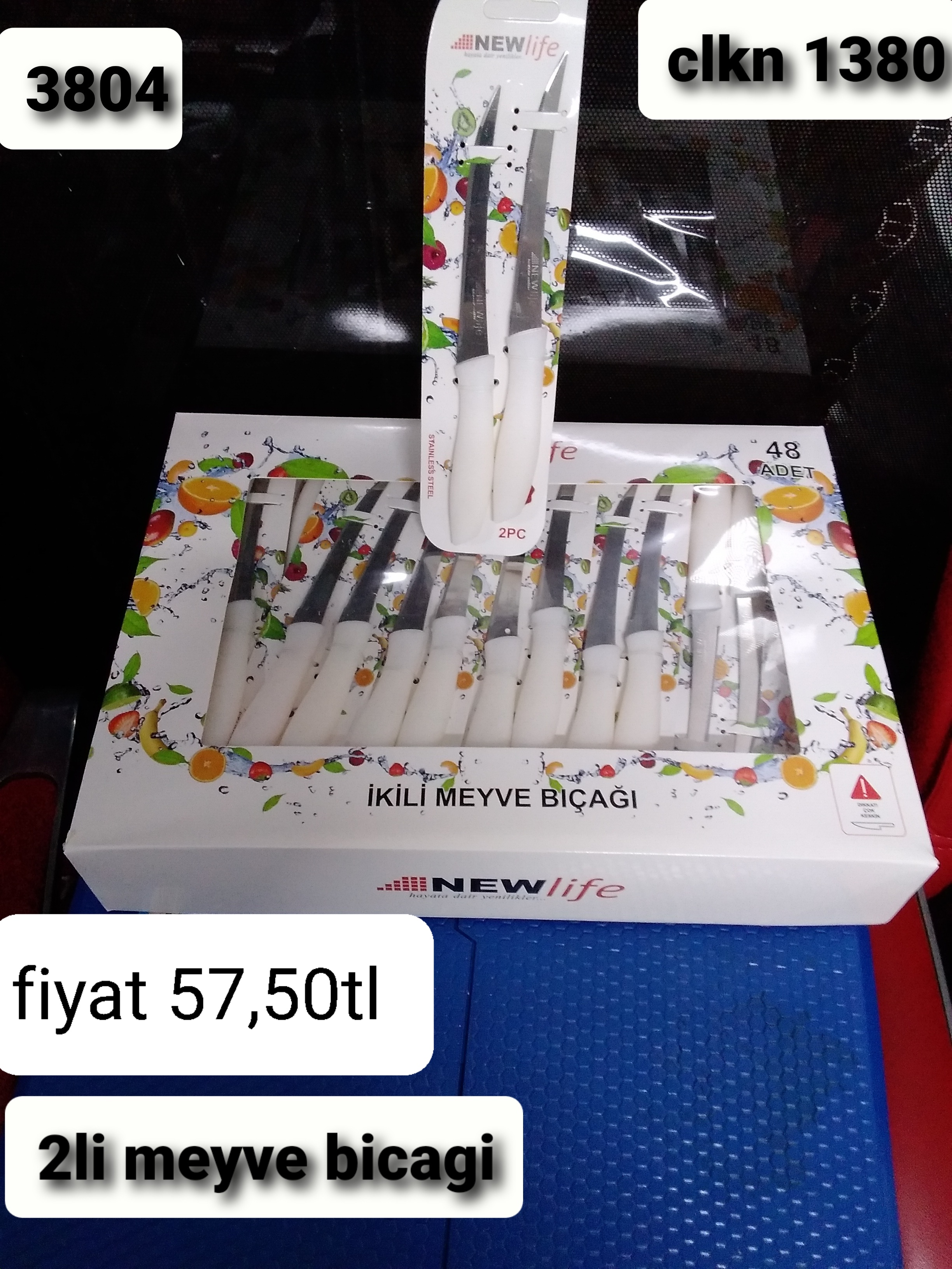 2Lİ MEYVE BIÇAĞI 3804