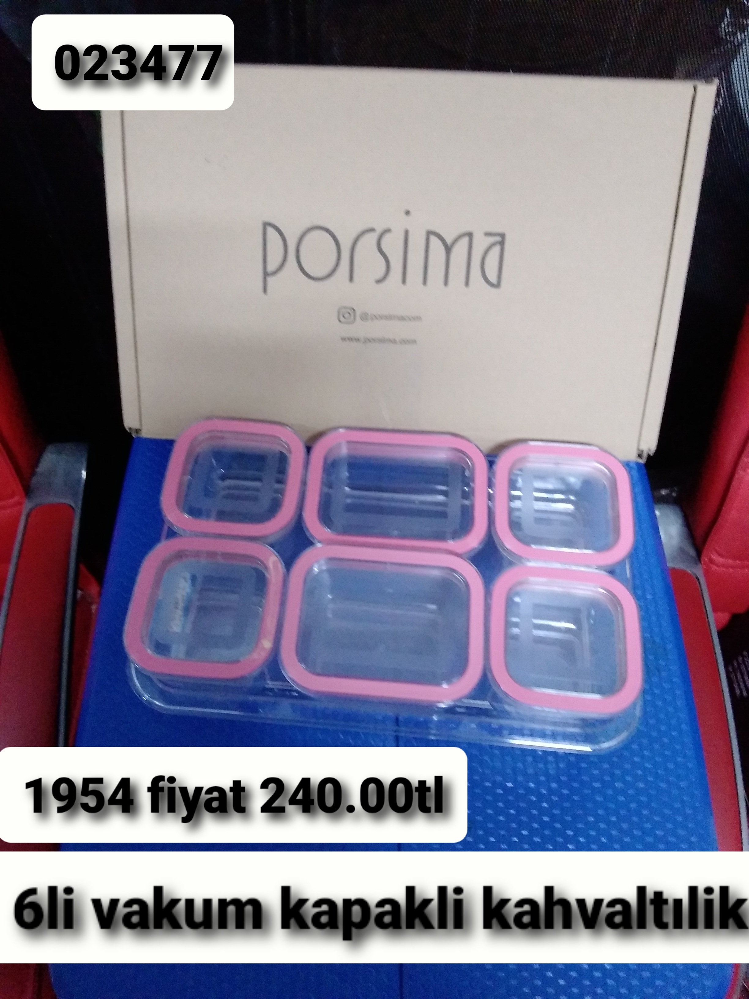 6 LI VAKUM KAPAKLI KAHVALTILIK 1954