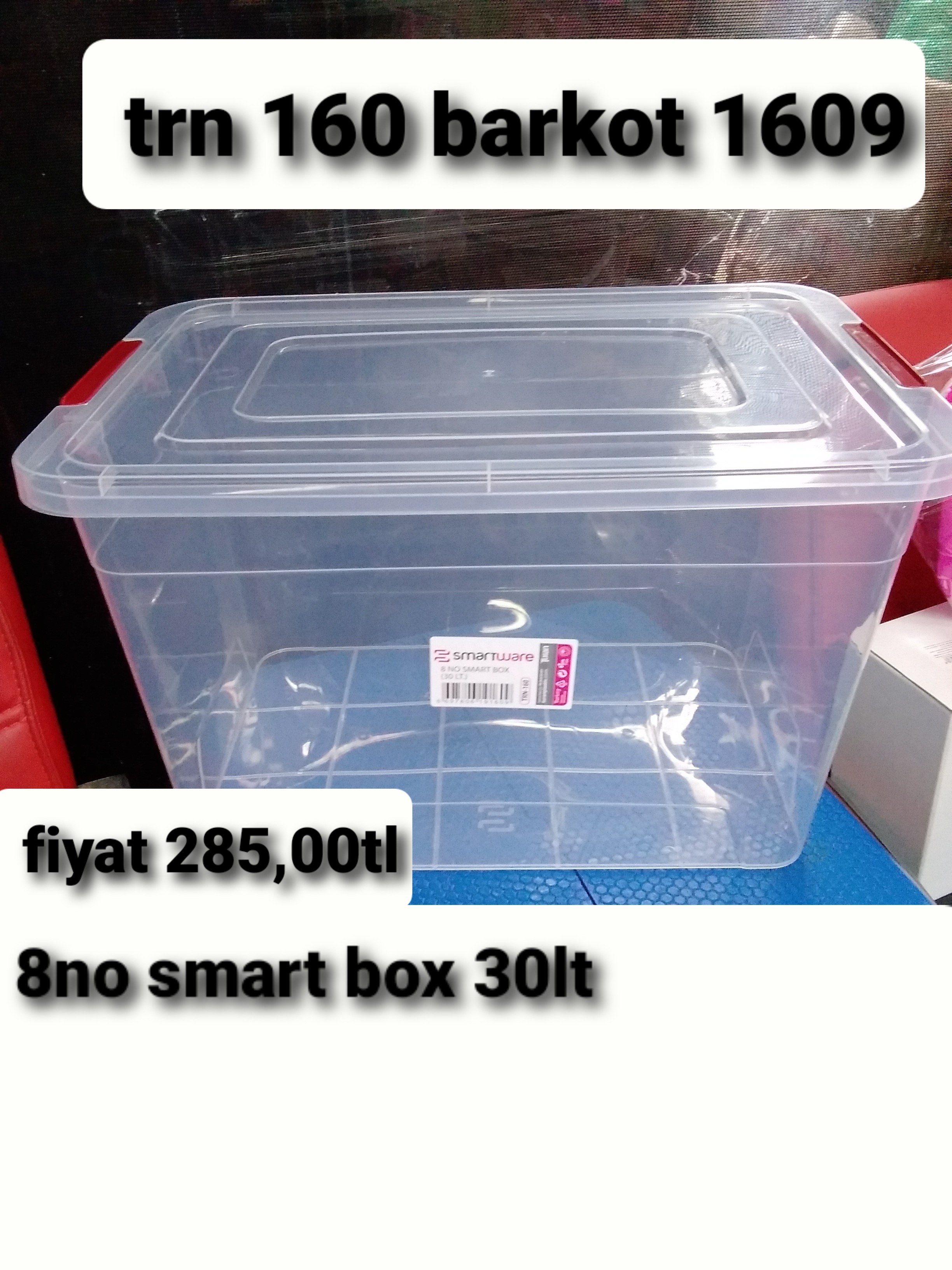 8 NO SMART BOX 30 LT 1609