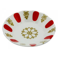 MELAMİN ASLAN ÇAY TABAĞI KIRMIZI 