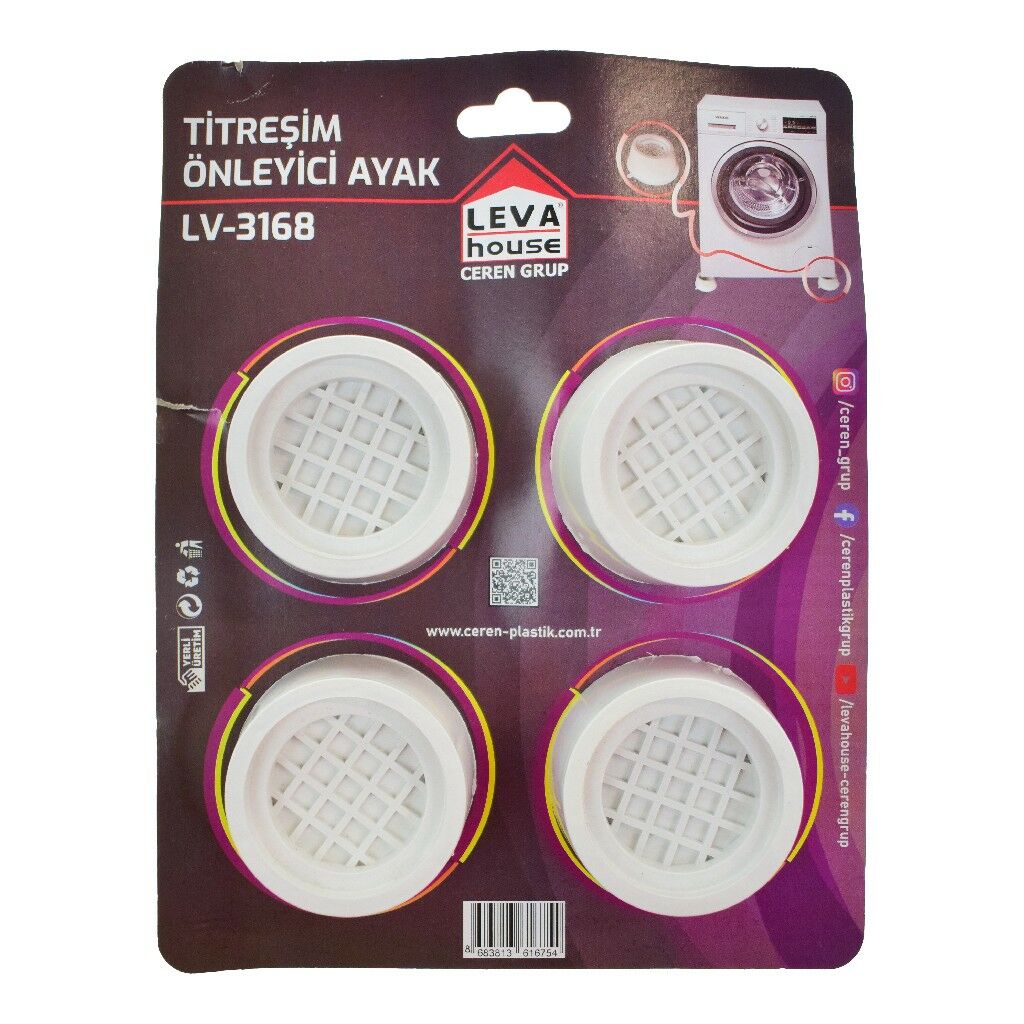 LEVA MAKİNE ALTI TITRESIM ONLEYICI AYAK LV-3168